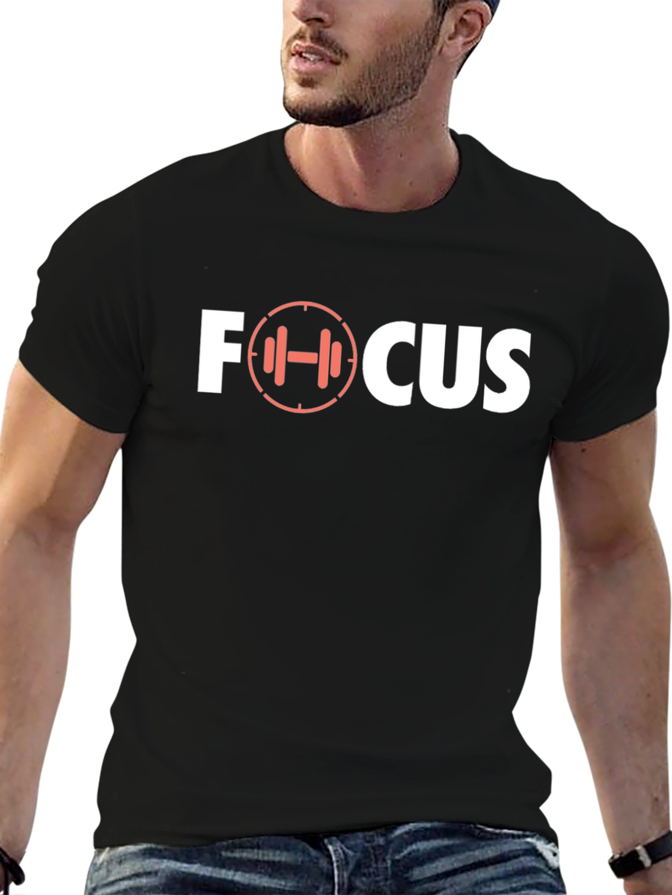 Focus Fitness Graphic T-Shirt