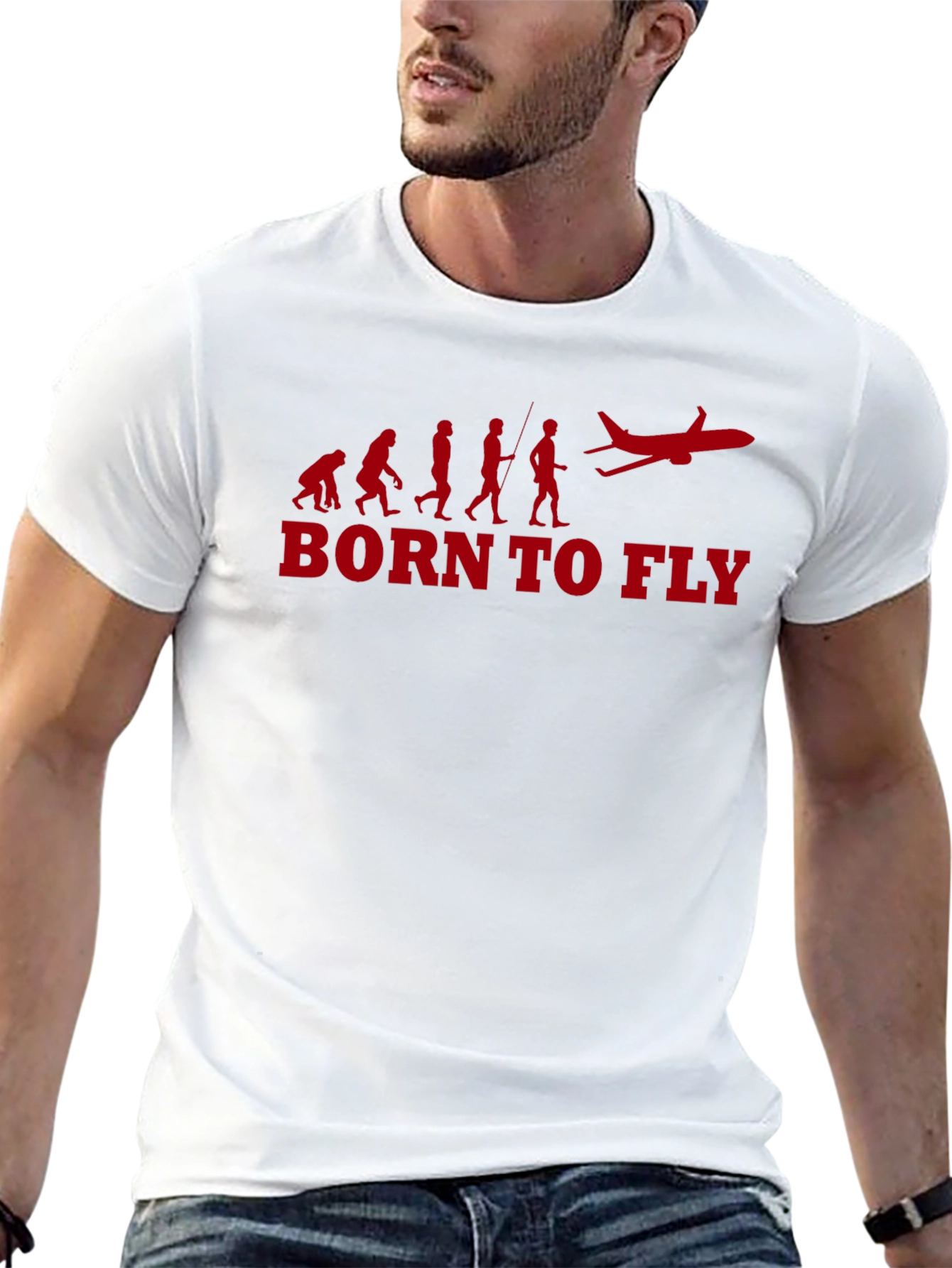 Born to Fly Evolution Graphic Tee