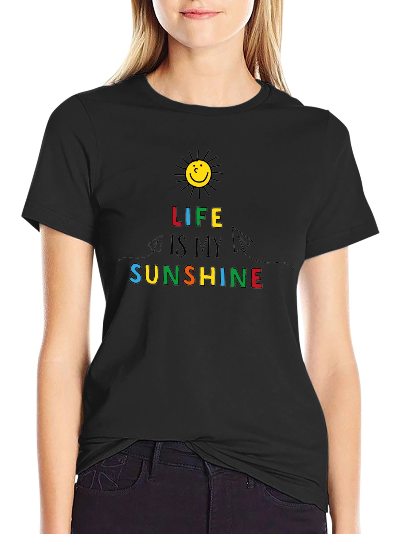 Life Is My Sunshine Graphic Print Tee