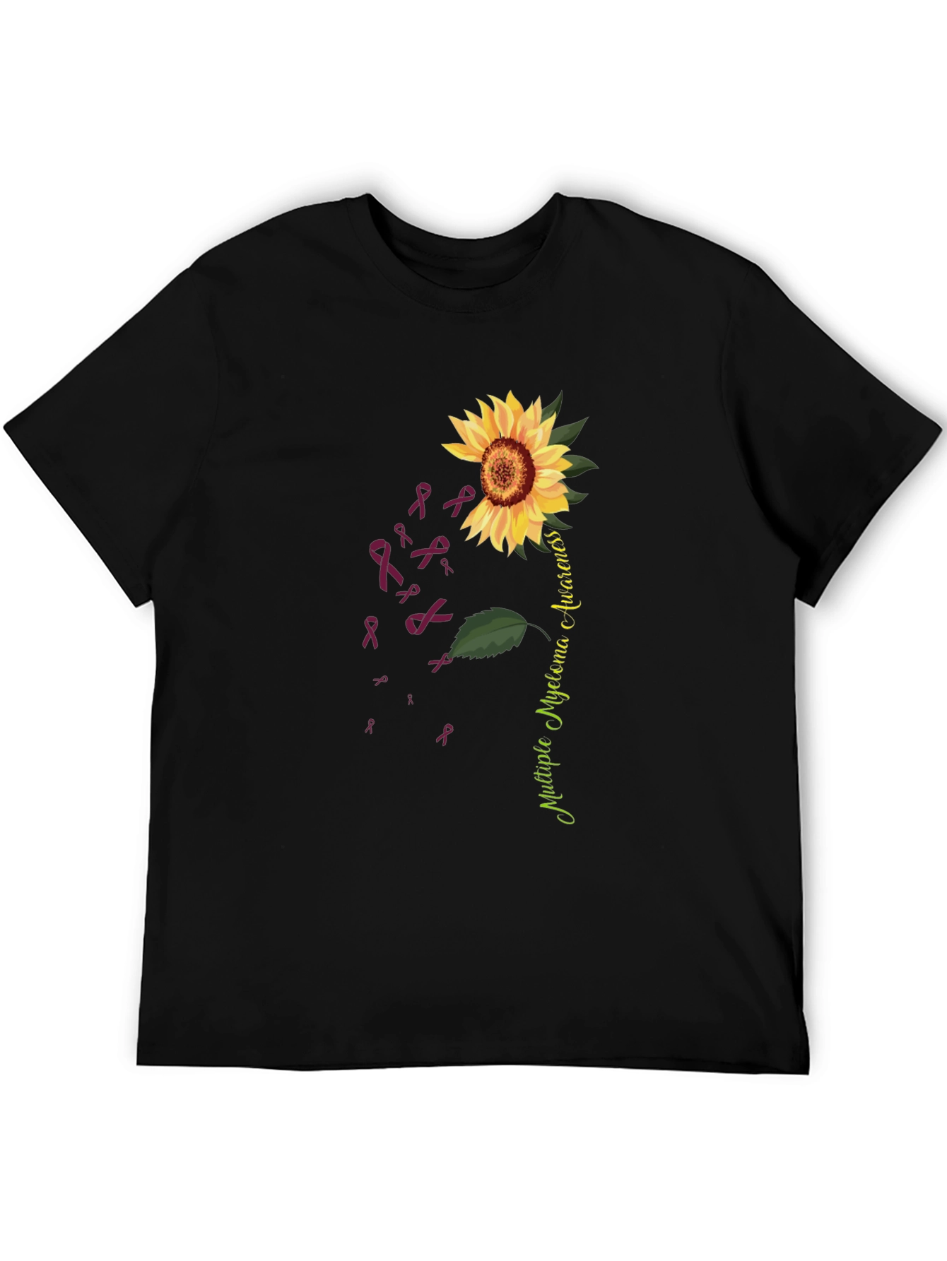 Multiple Myeloma Awareness Sunflower T-Shirt