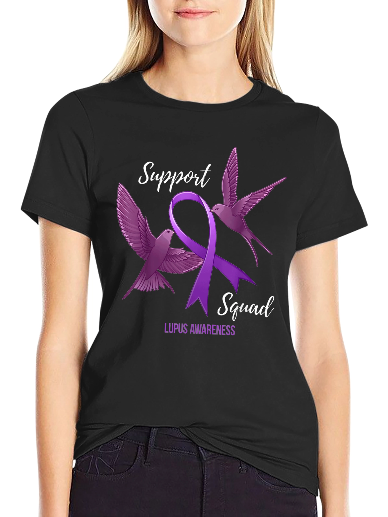 Lupus Awareness Support Squad T-Shirt