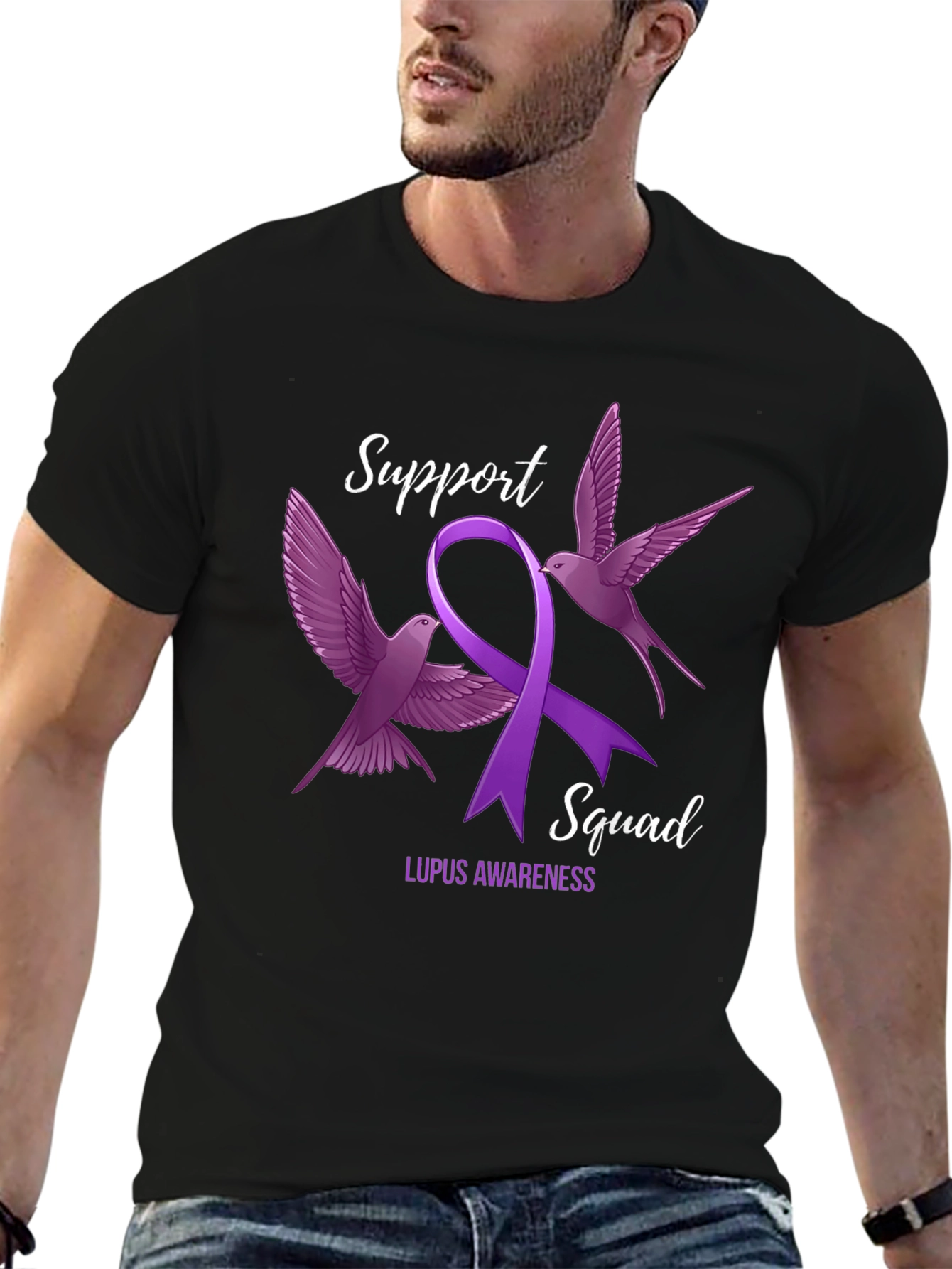 Lupus Awareness Support Squad T-Shirt