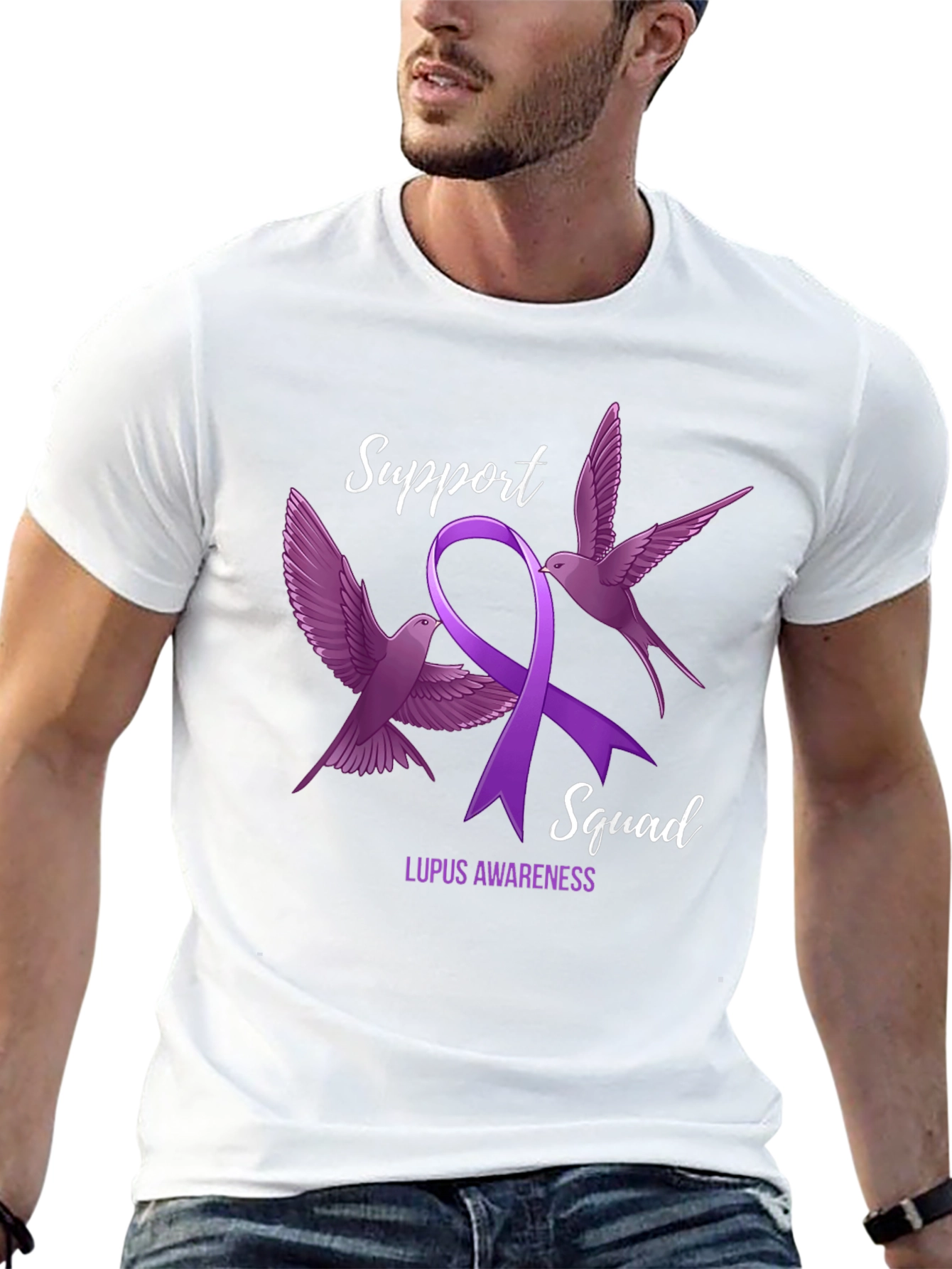 Lupus Awareness Support Squad T-Shirt