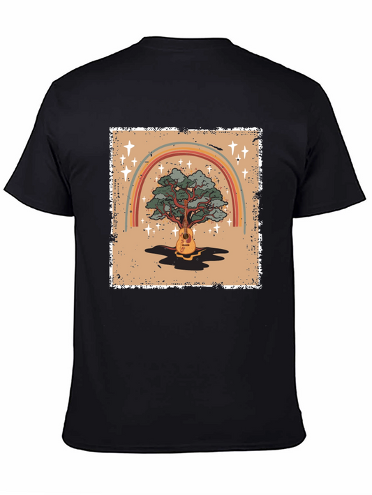 Guitar Tree Rainbow Graphic Tee - Unisex