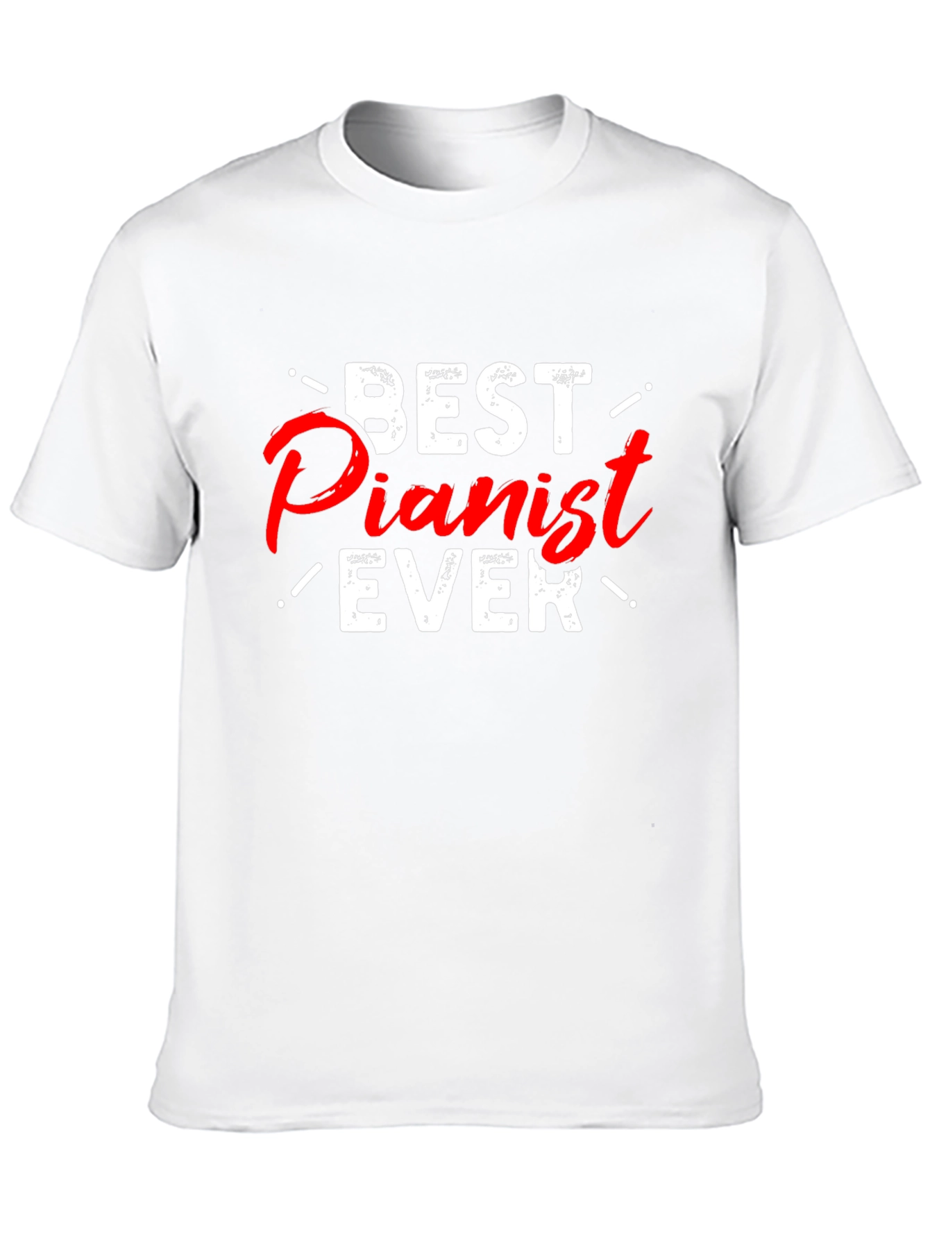 Best Pianist Ever Graphic T-Shirt