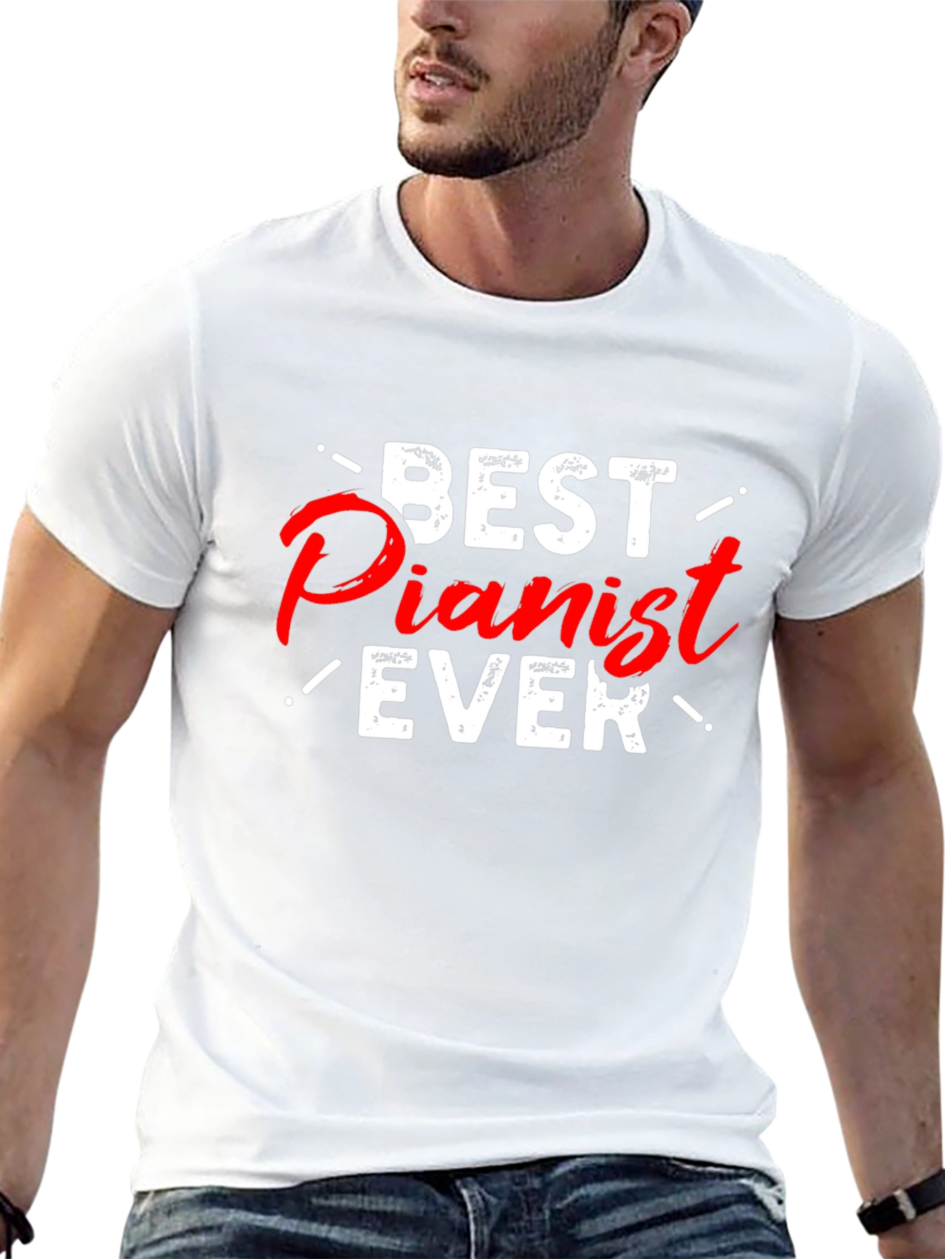 Best Pianist Ever Graphic T-Shirt