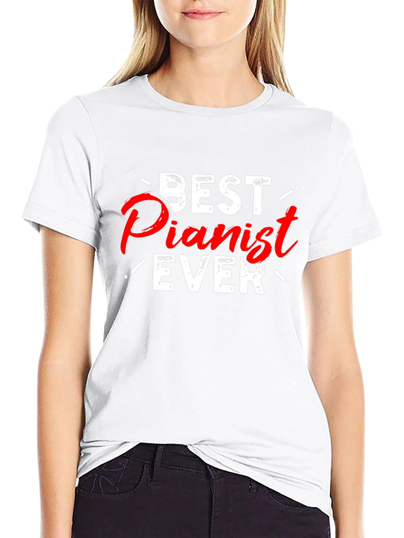 Best Pianist Ever Graphic T-Shirt