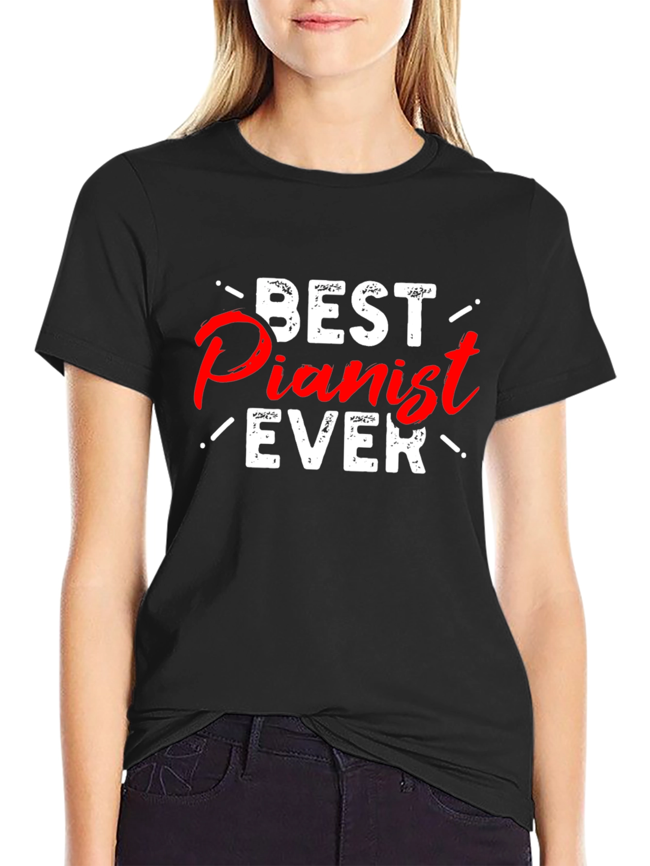 Best Pianist Ever Graphic T-Shirt