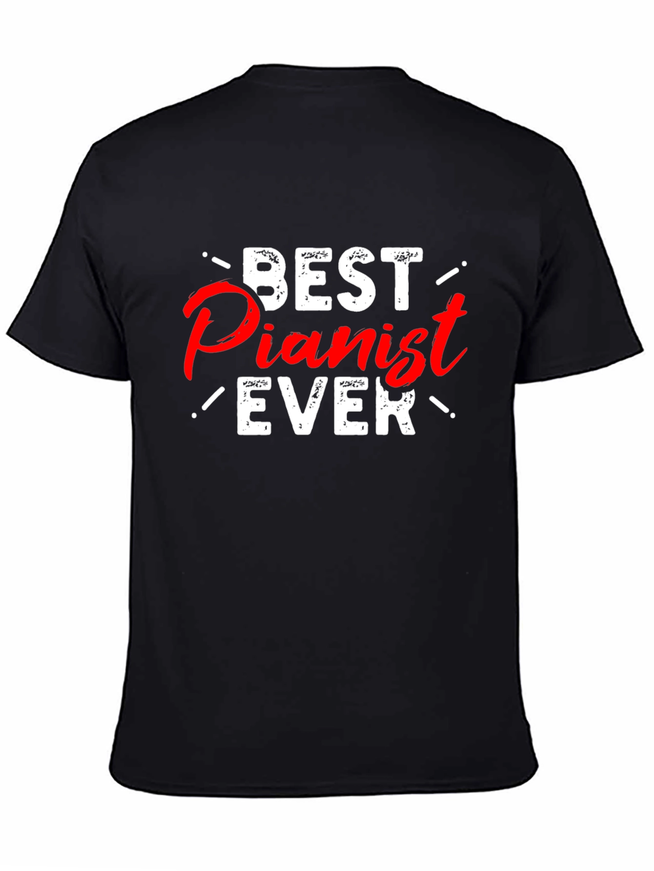 Best Pianist Ever Graphic T-Shirt