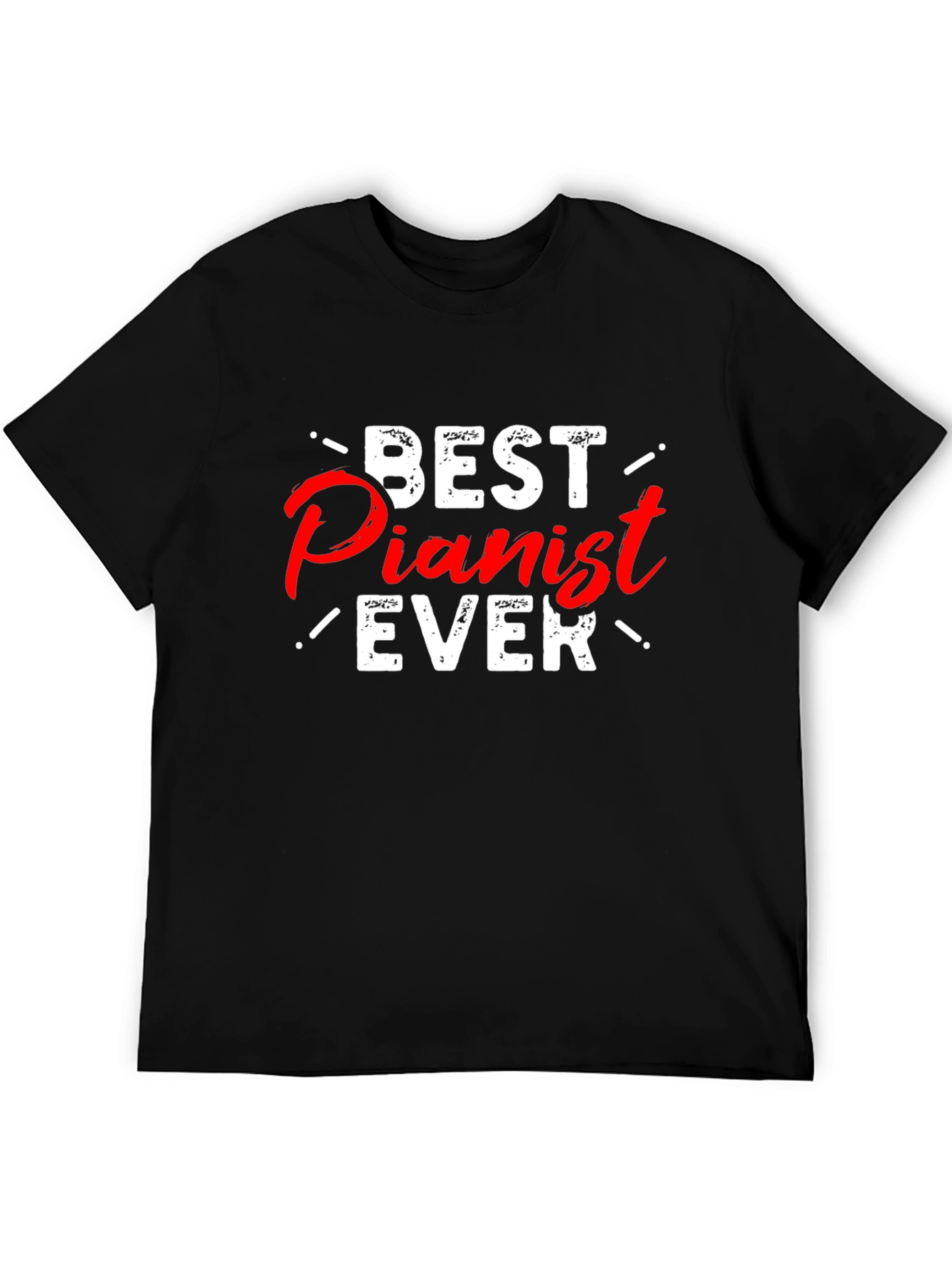 Best Pianist Ever Graphic T-Shirt