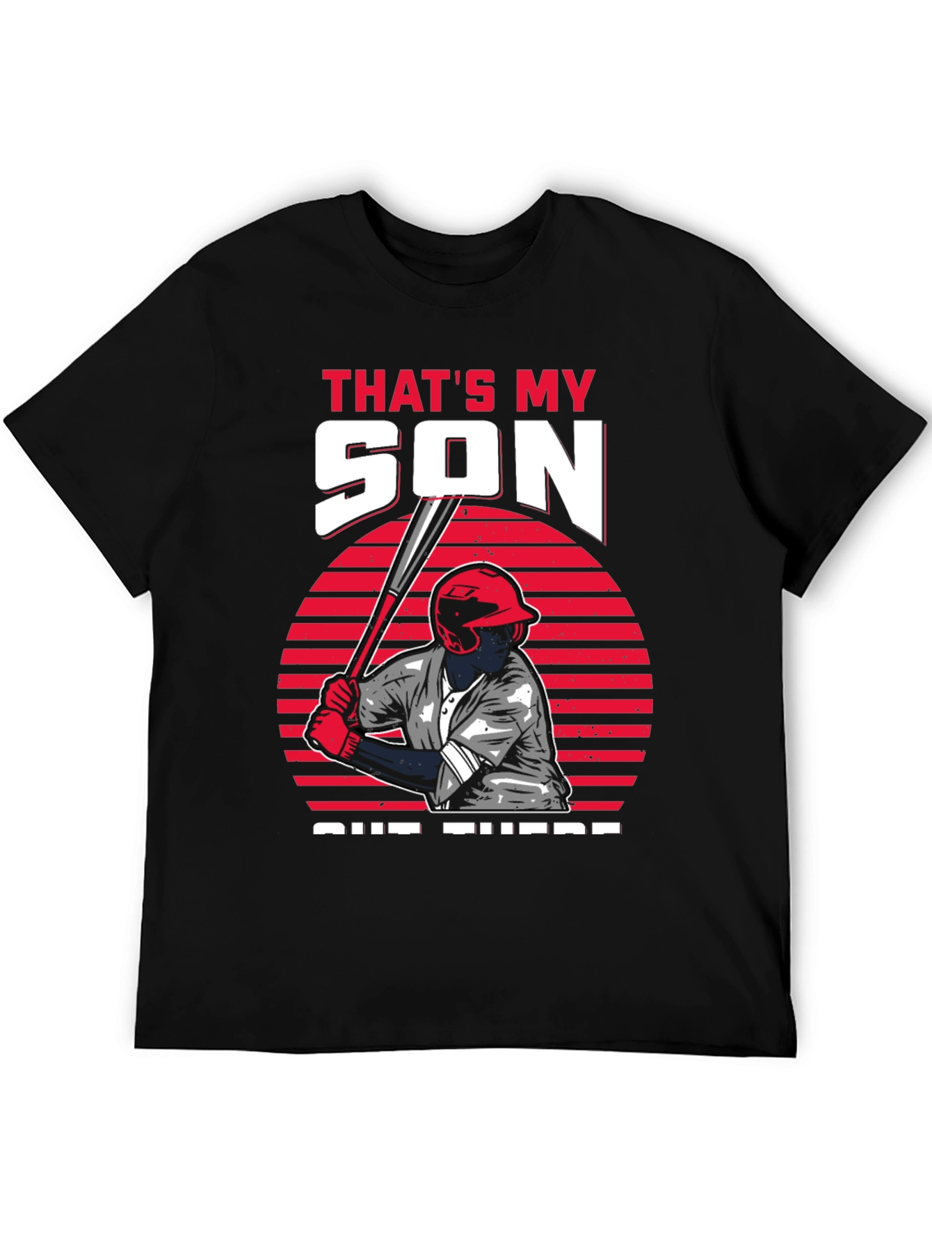 Thats My Son Baseball Graphic T-Shirt