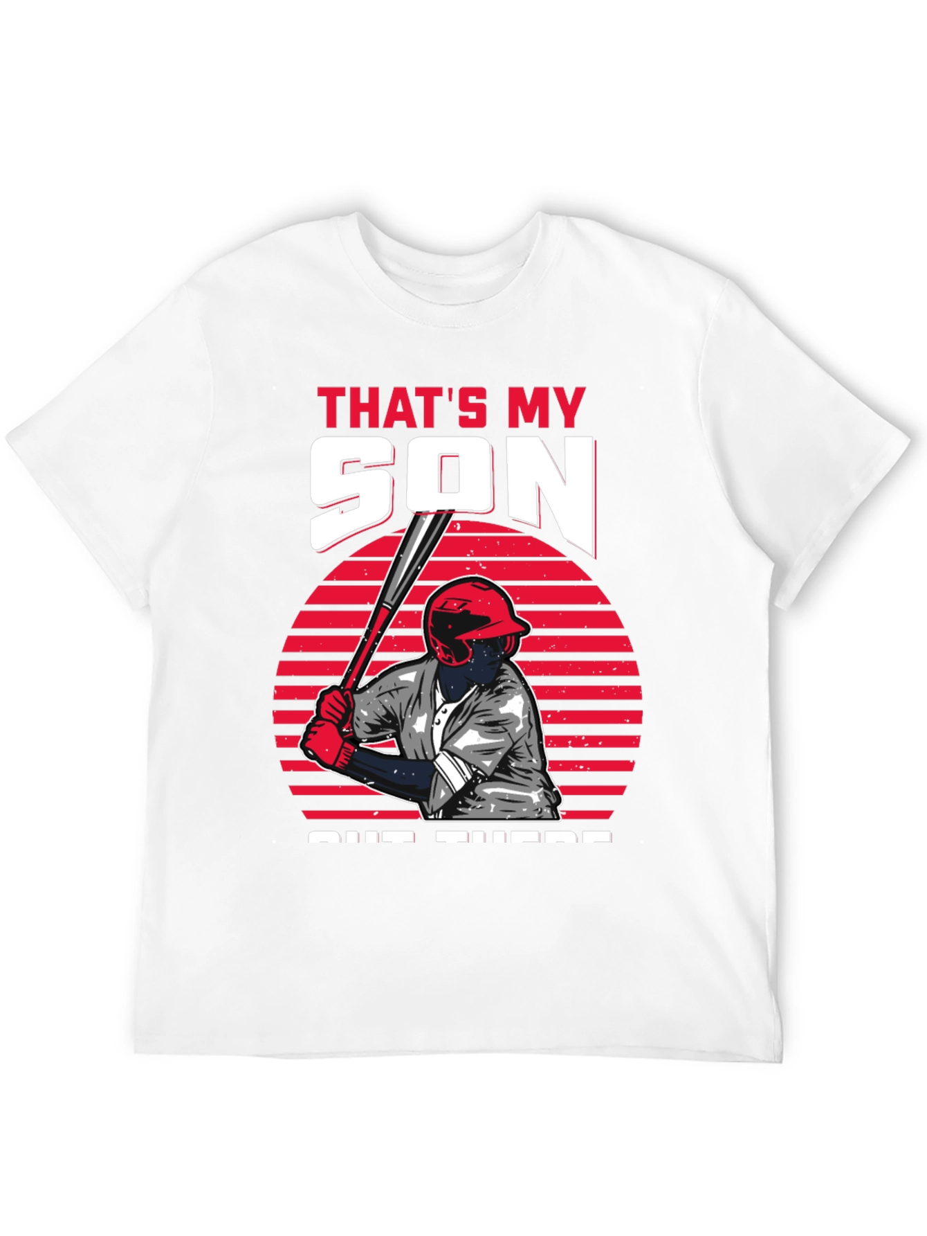 Thats My Son Baseball Graphic T-Shirt