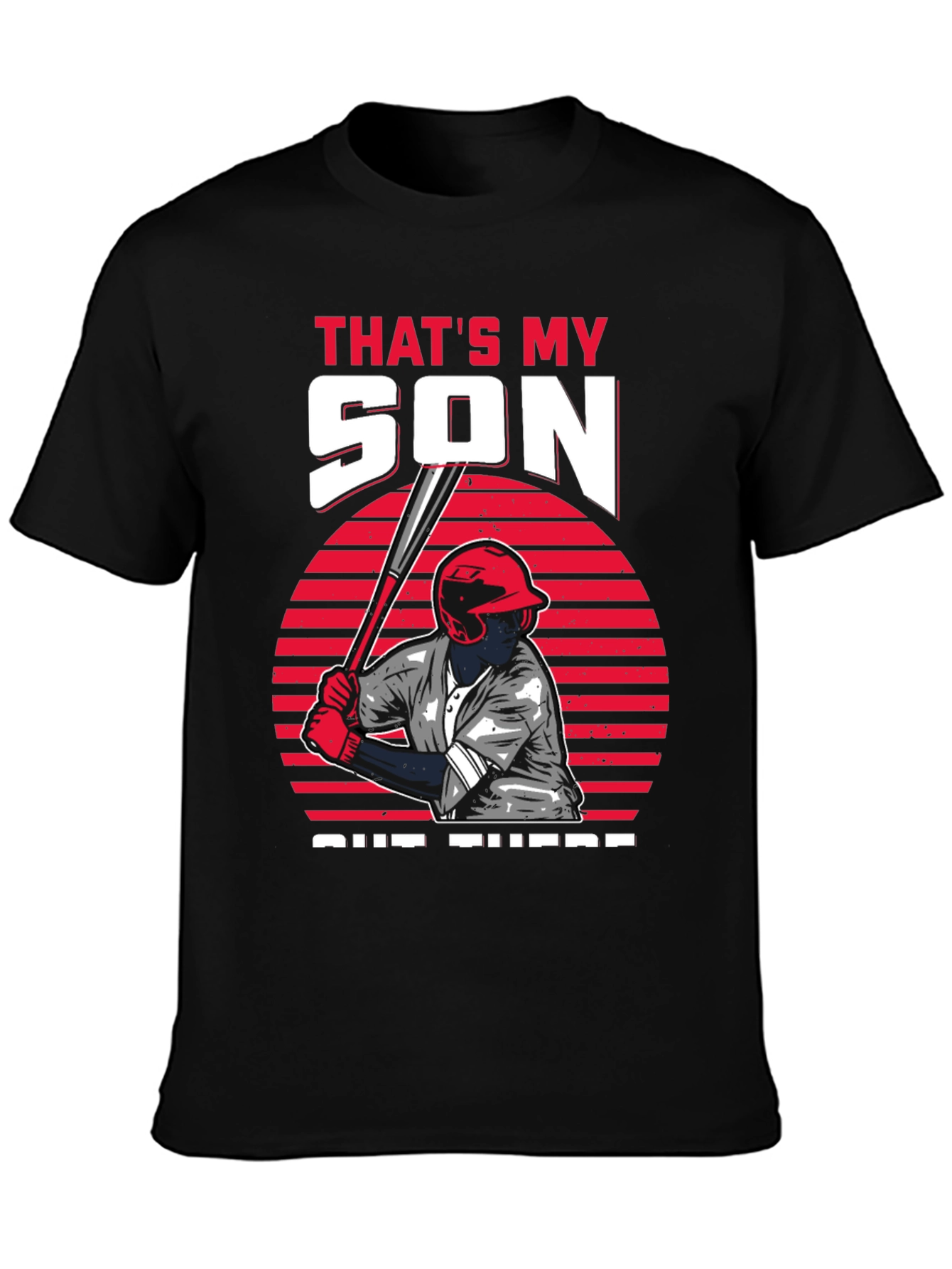 Thats My Son Baseball Graphic T-Shirt