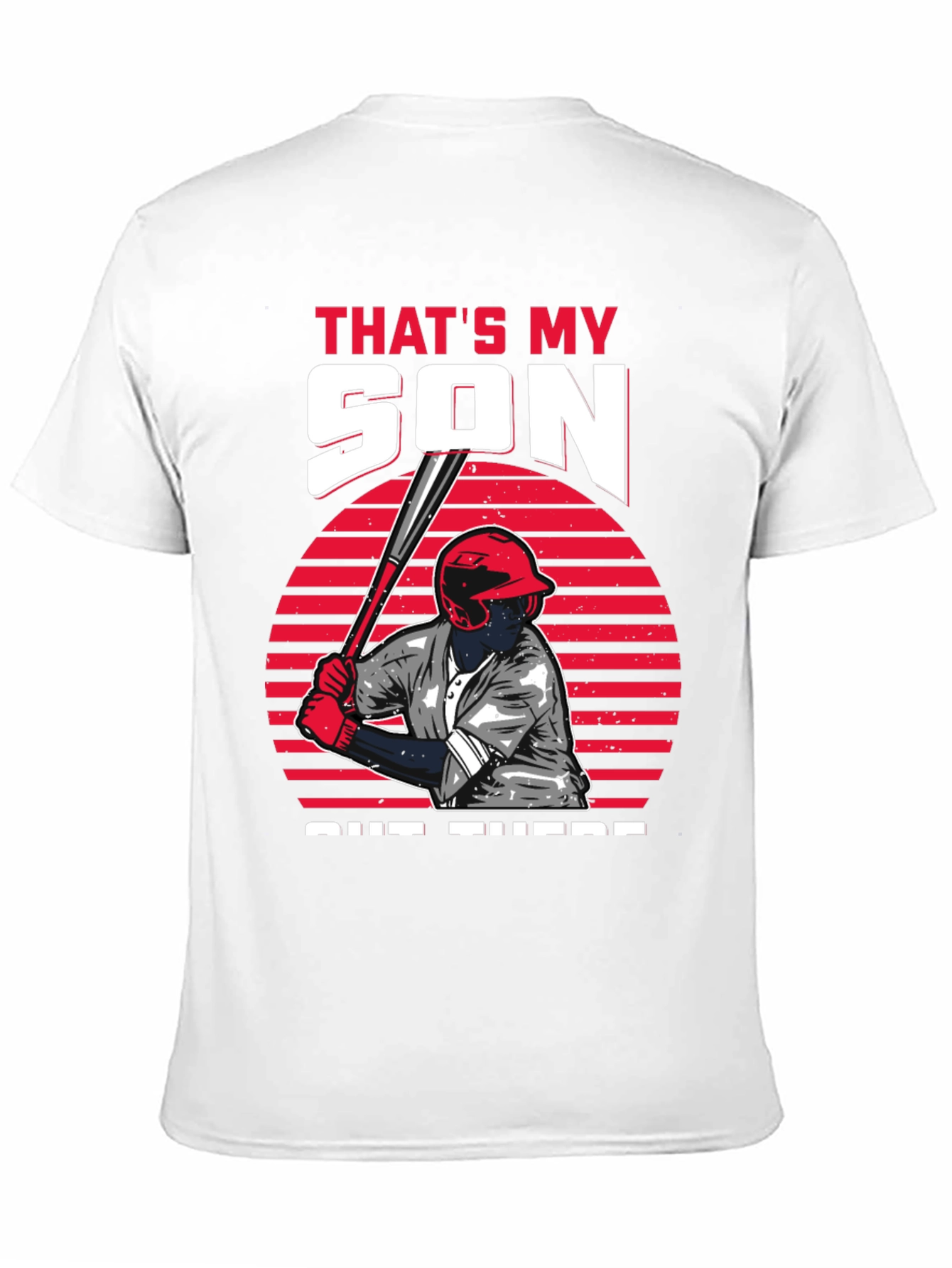 Thats My Son Baseball Graphic T-Shirt