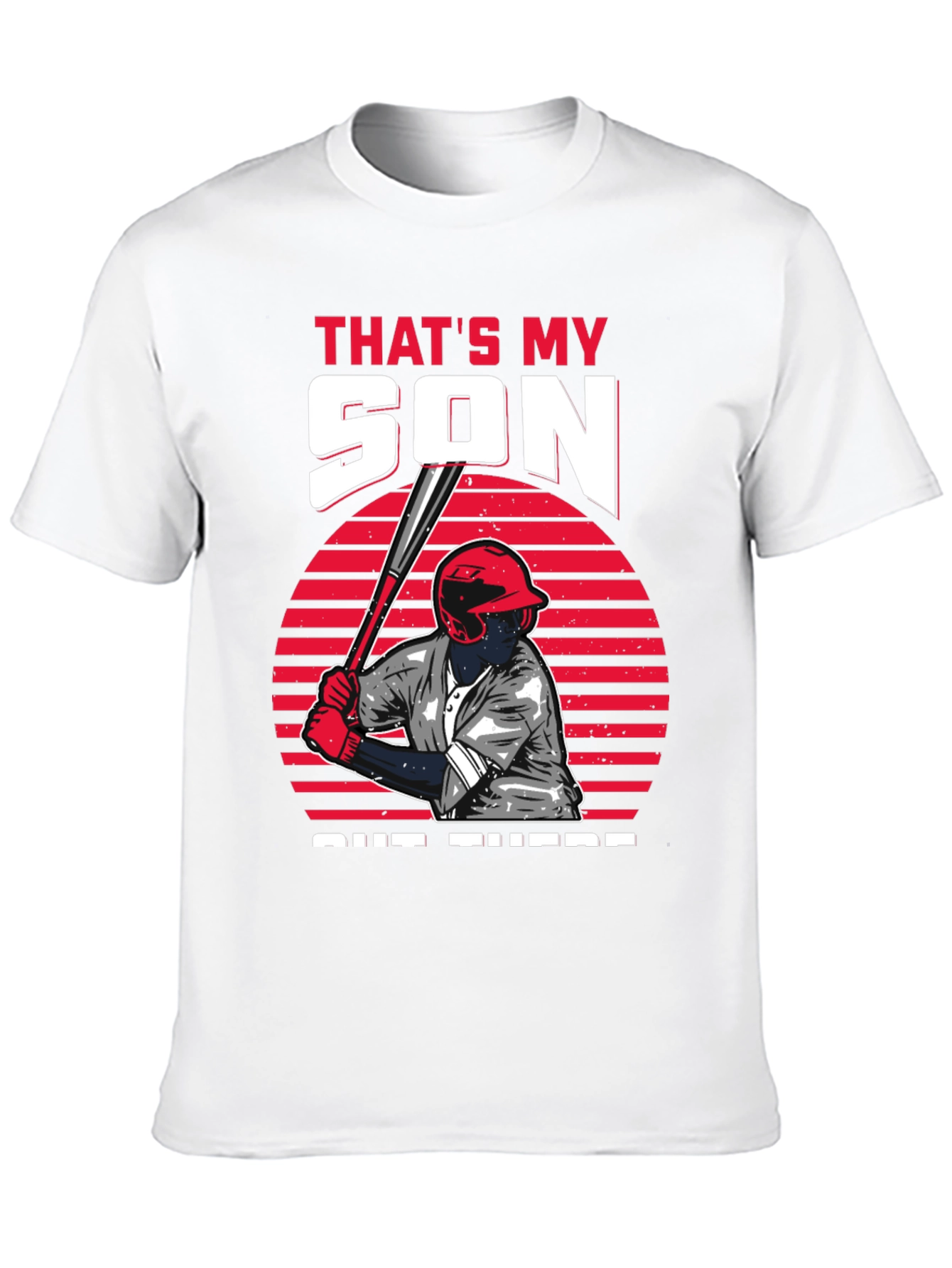 Thats My Son Baseball Graphic T-Shirt
