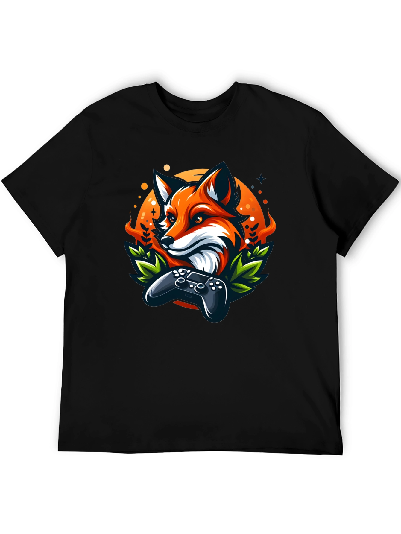 Fox Gamer T-Shirt - Cool Graphic Tee
