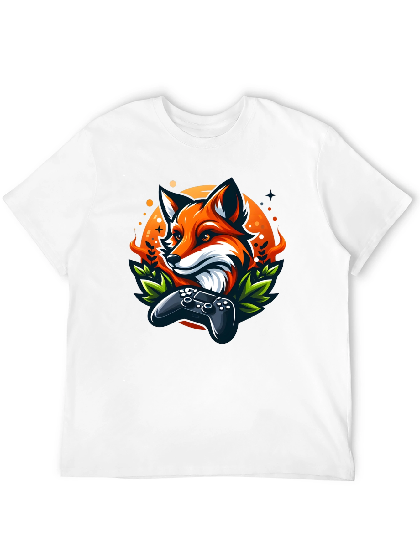 Fox Gamer T-Shirt - Cool Graphic Tee
