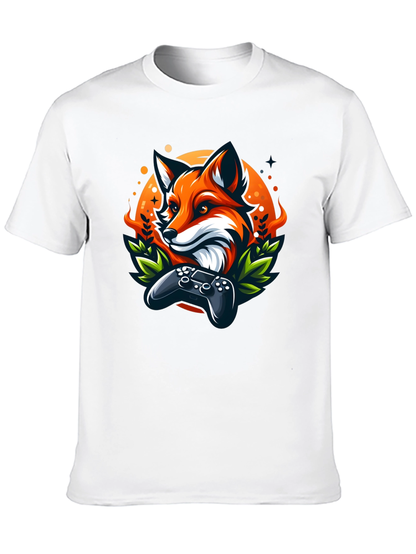 Fox Gamer T-Shirt - Cool Graphic Tee