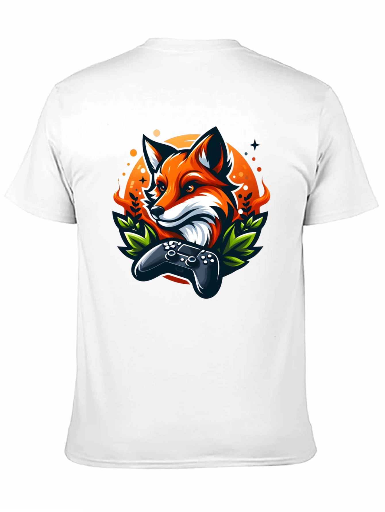 Fox Gamer T-Shirt - Cool Graphic Tee