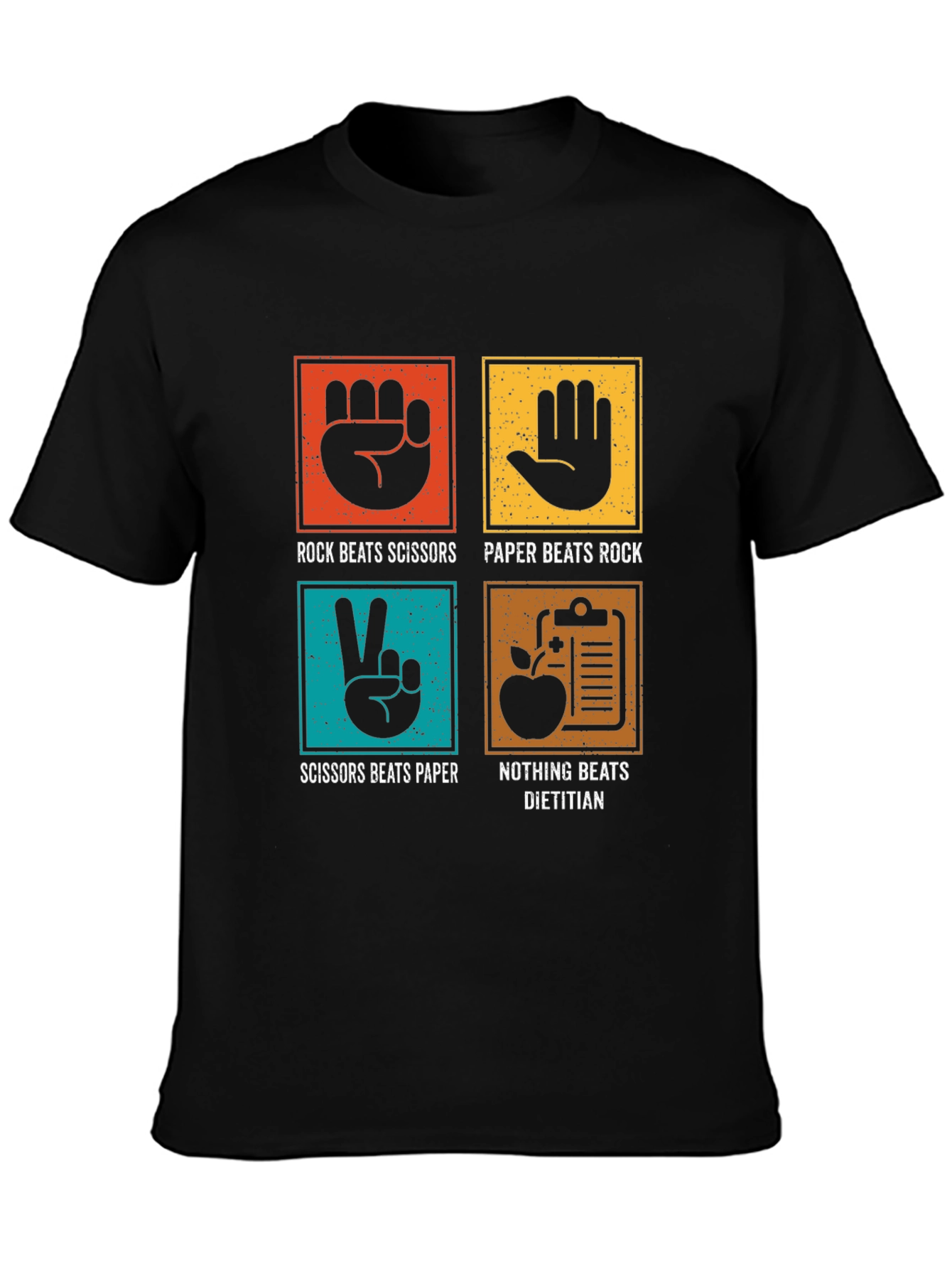 Dietitian Beats All Funny Graphic T-Shirt