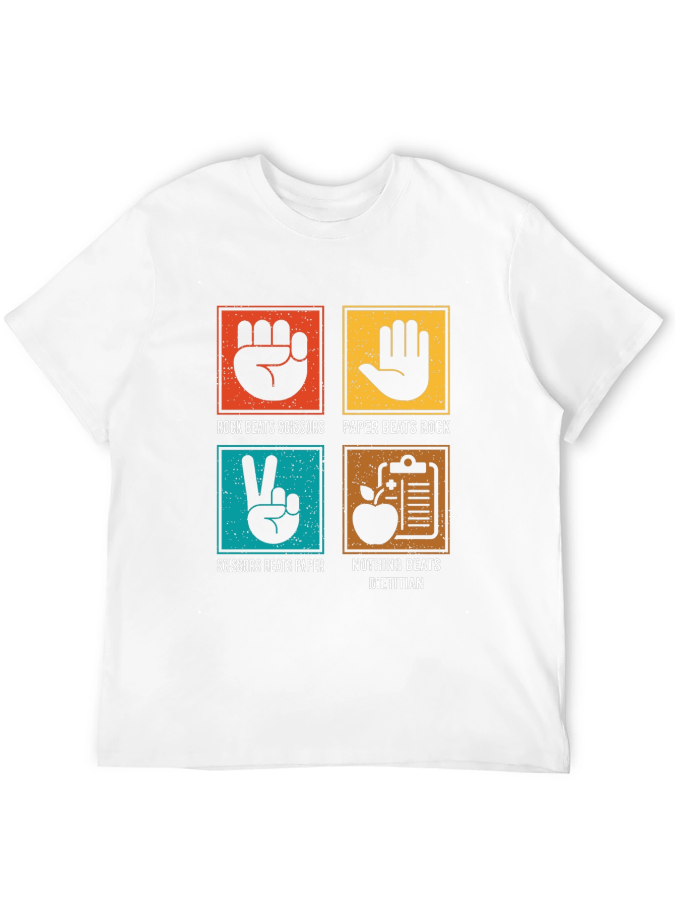 Dietitian Beats All Funny Graphic T-Shirt