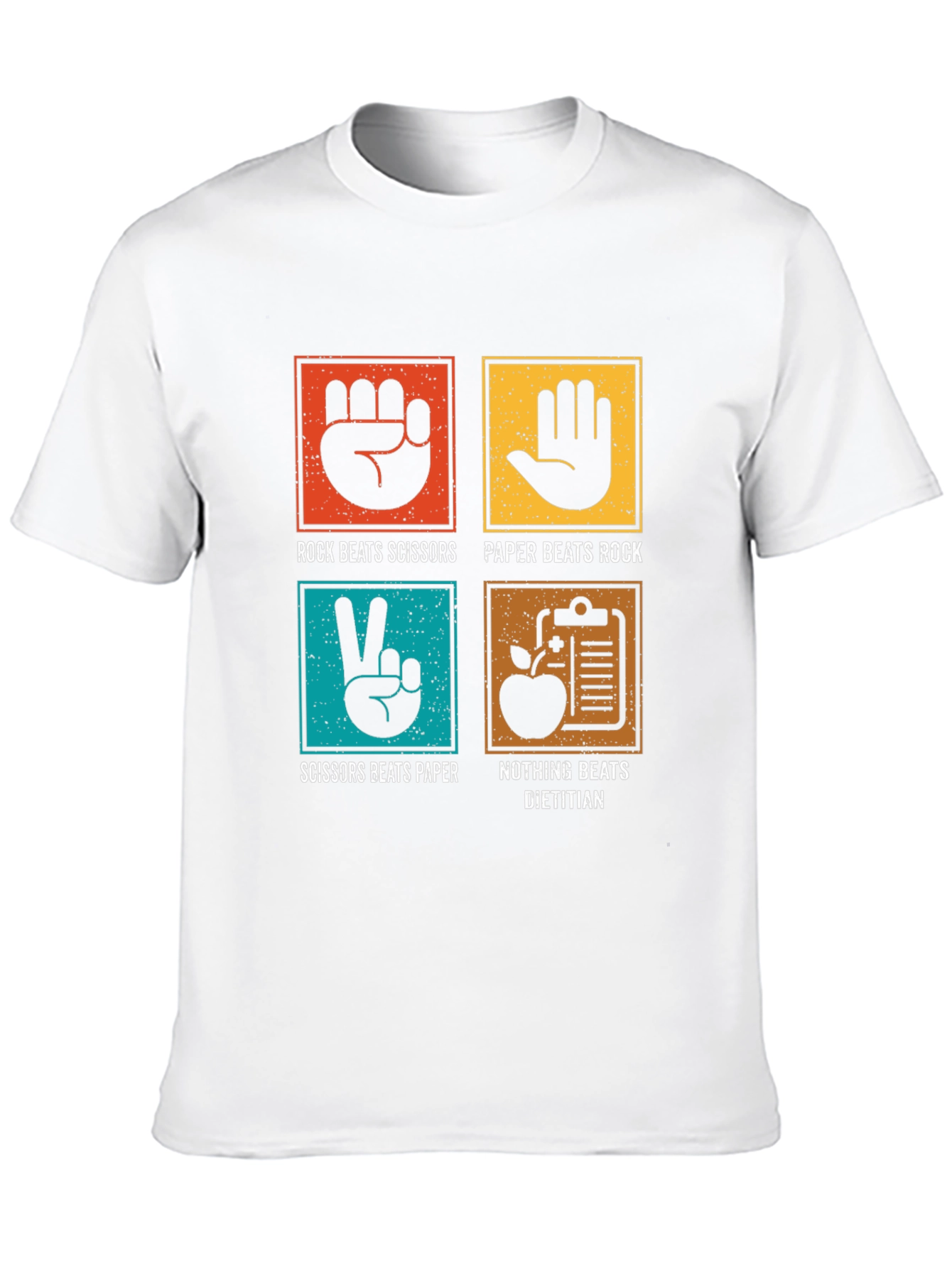 Dietitian Beats All Funny Graphic T-Shirt