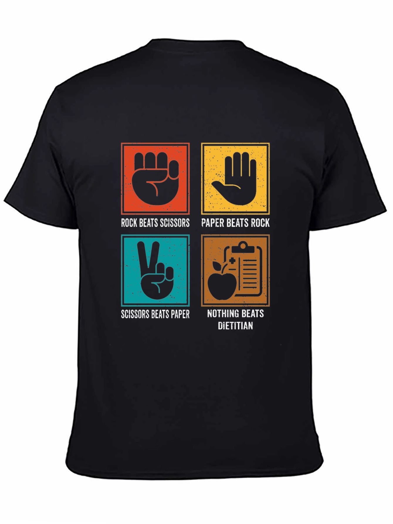 Dietitian Beats All Funny Graphic T-Shirt