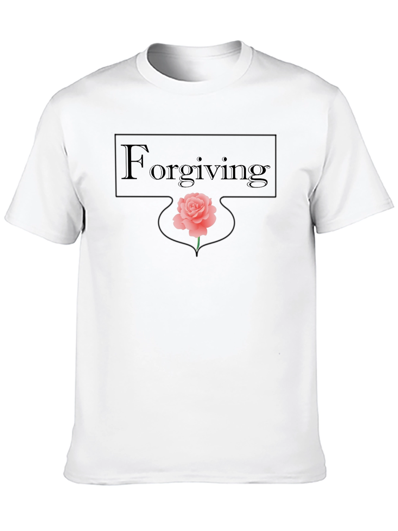 Forgiving Rose Graphic T-Shirt