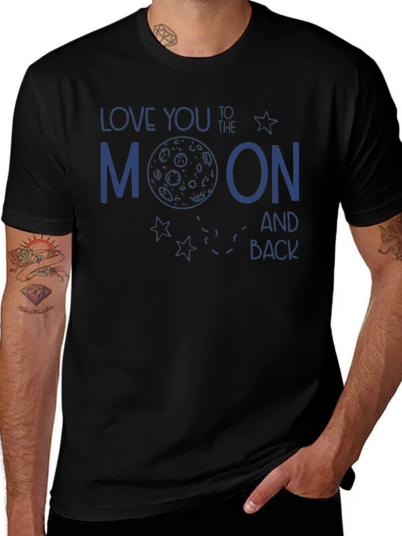 Love You to the Moon and Back Graphic Tee