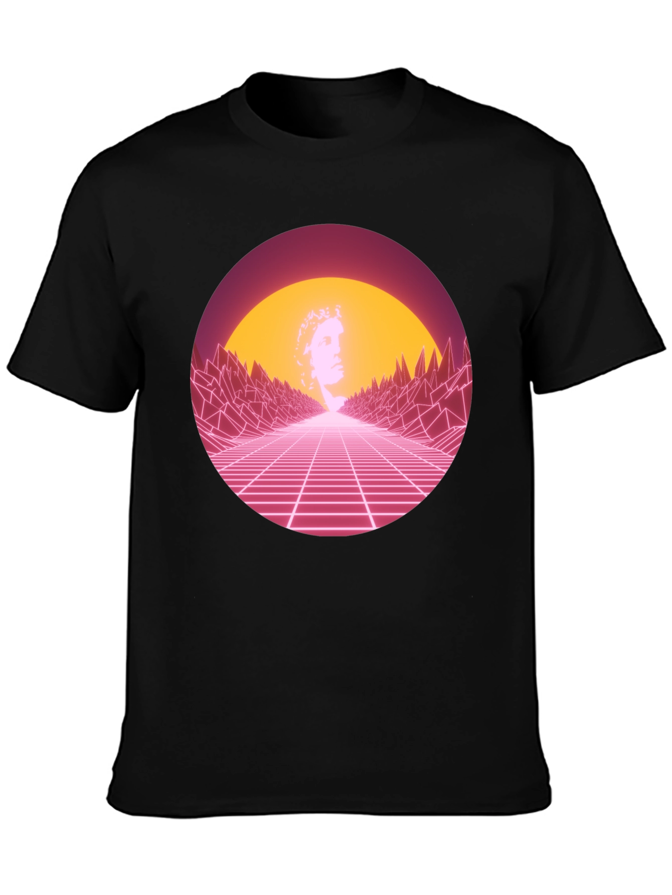 Retro Wave T-Shirt - 80s Synthwave Design