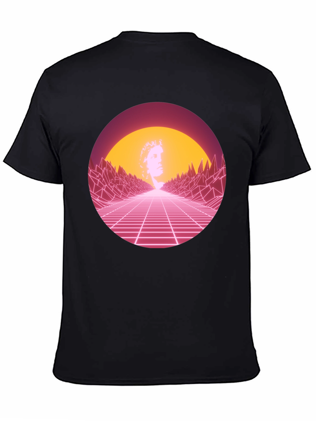 Retro Wave T-Shirt - 80s Synthwave Design