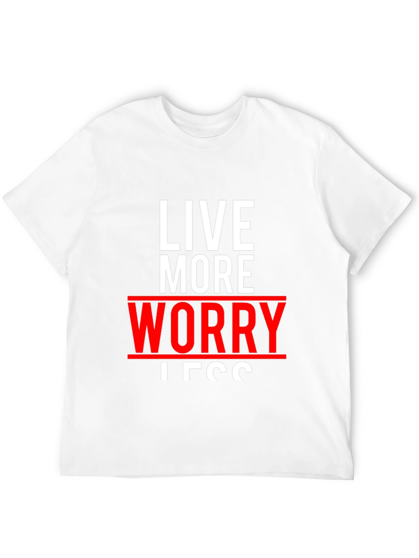 Live More Worry Less Graphic Tee