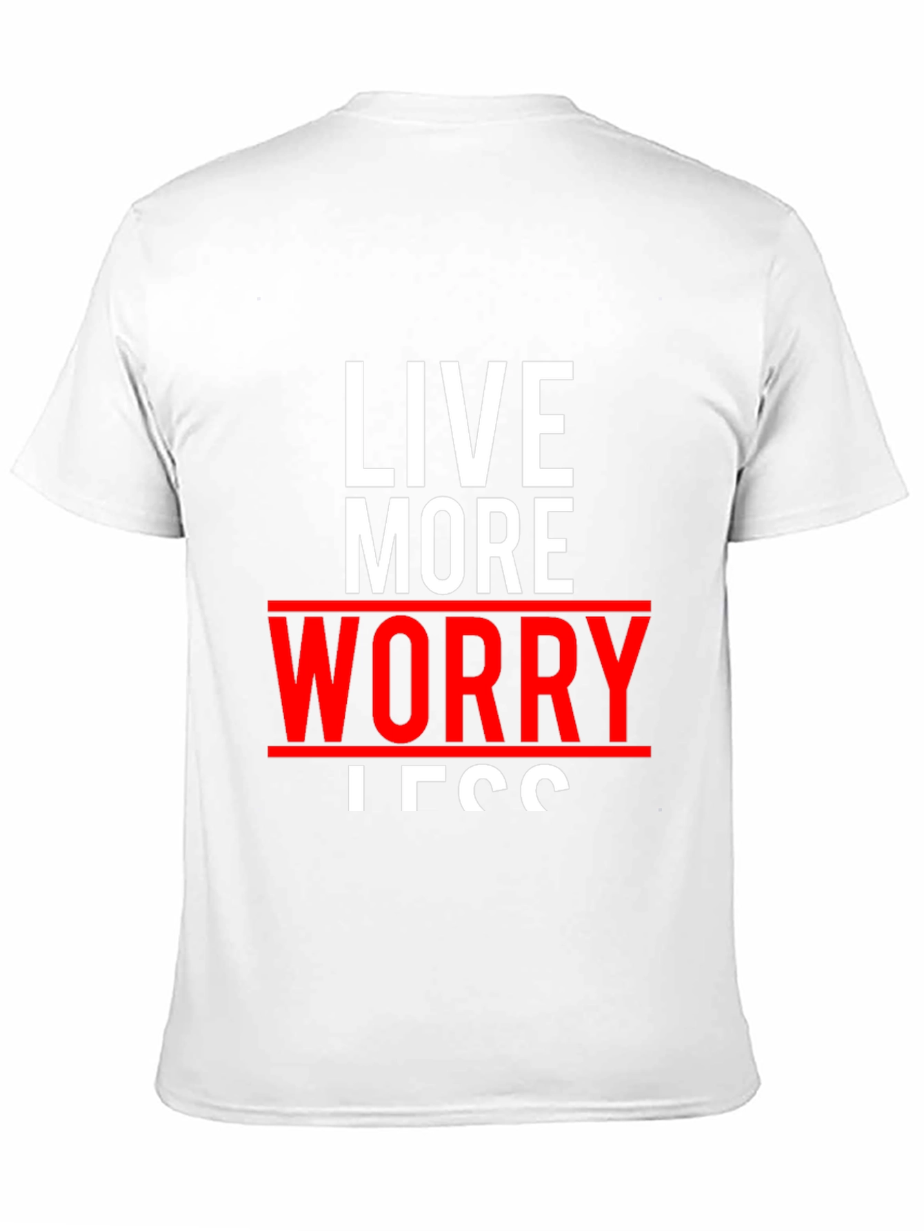 Live More Worry Less Graphic Tee