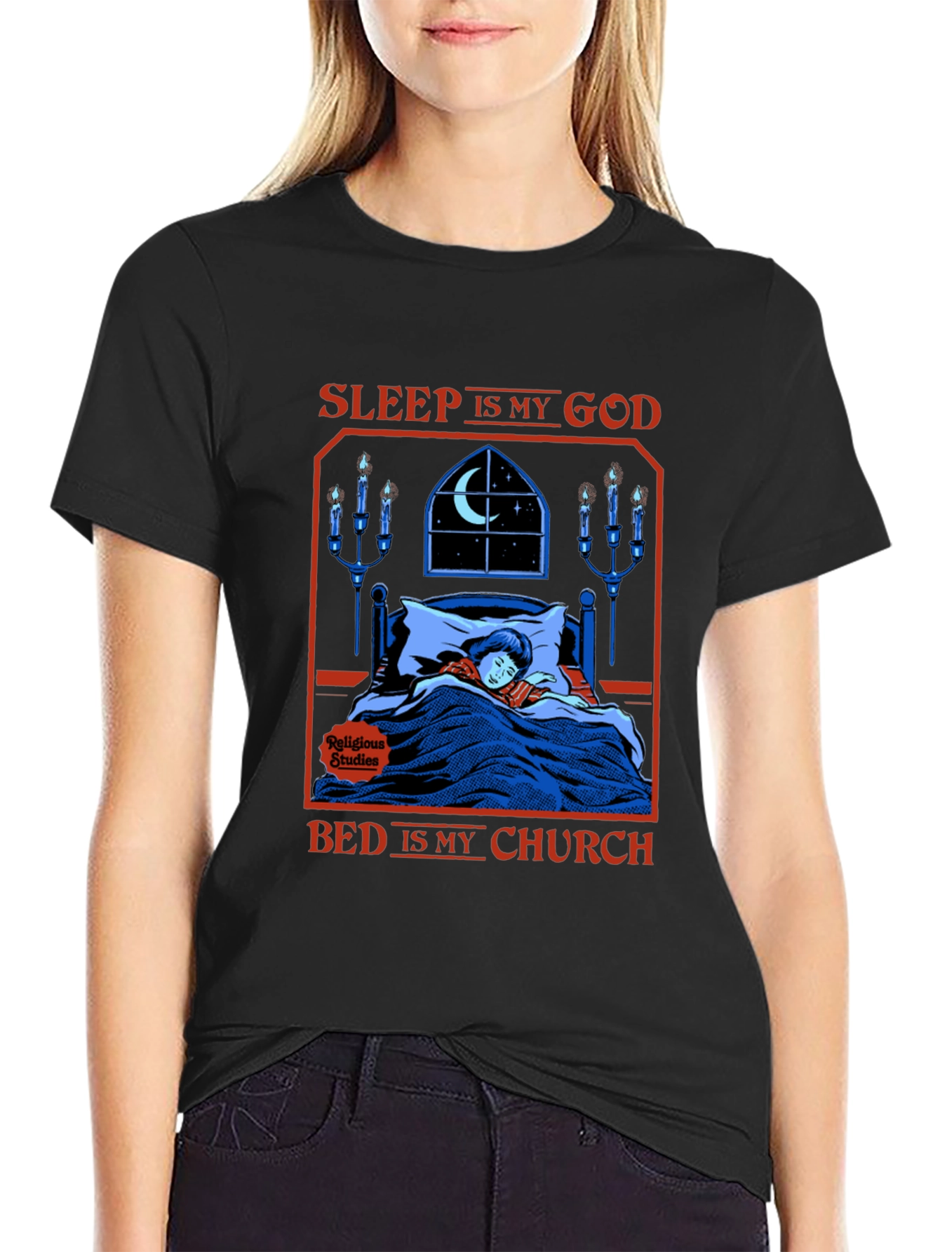 Sleep Is My God Graphic T-Shirt