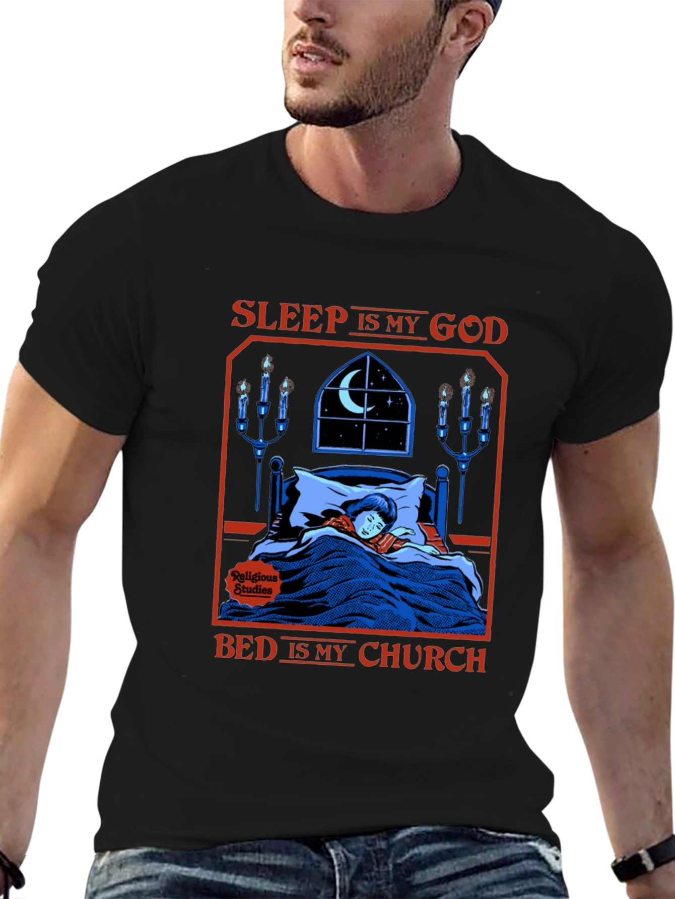Sleep Is My God Graphic T-Shirt