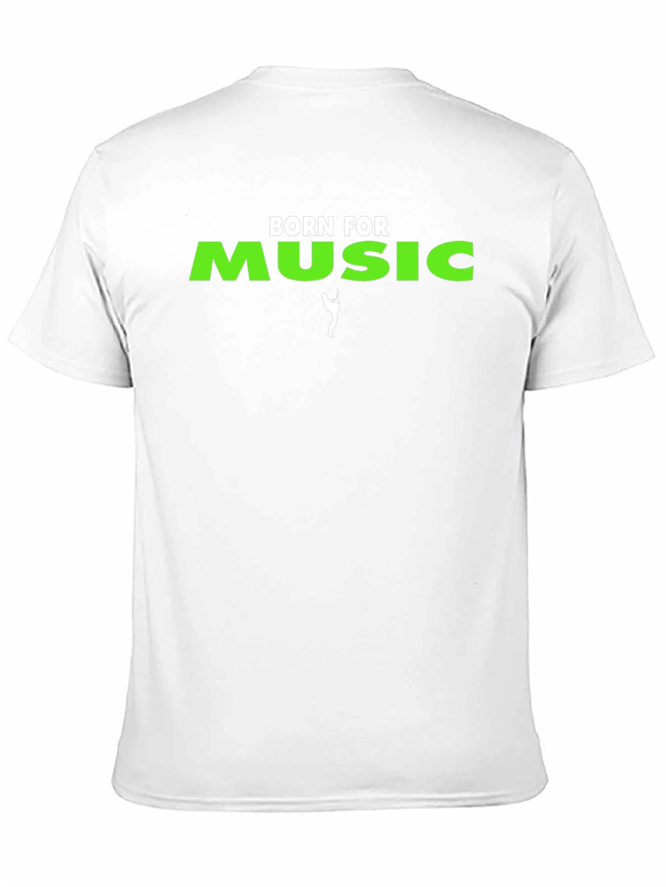 Born For Music Black Graphic Tee