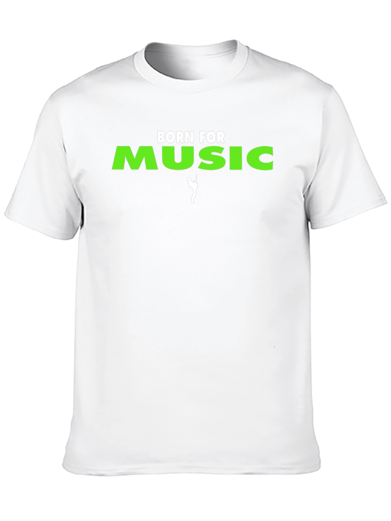 Born For Music Black Graphic Tee