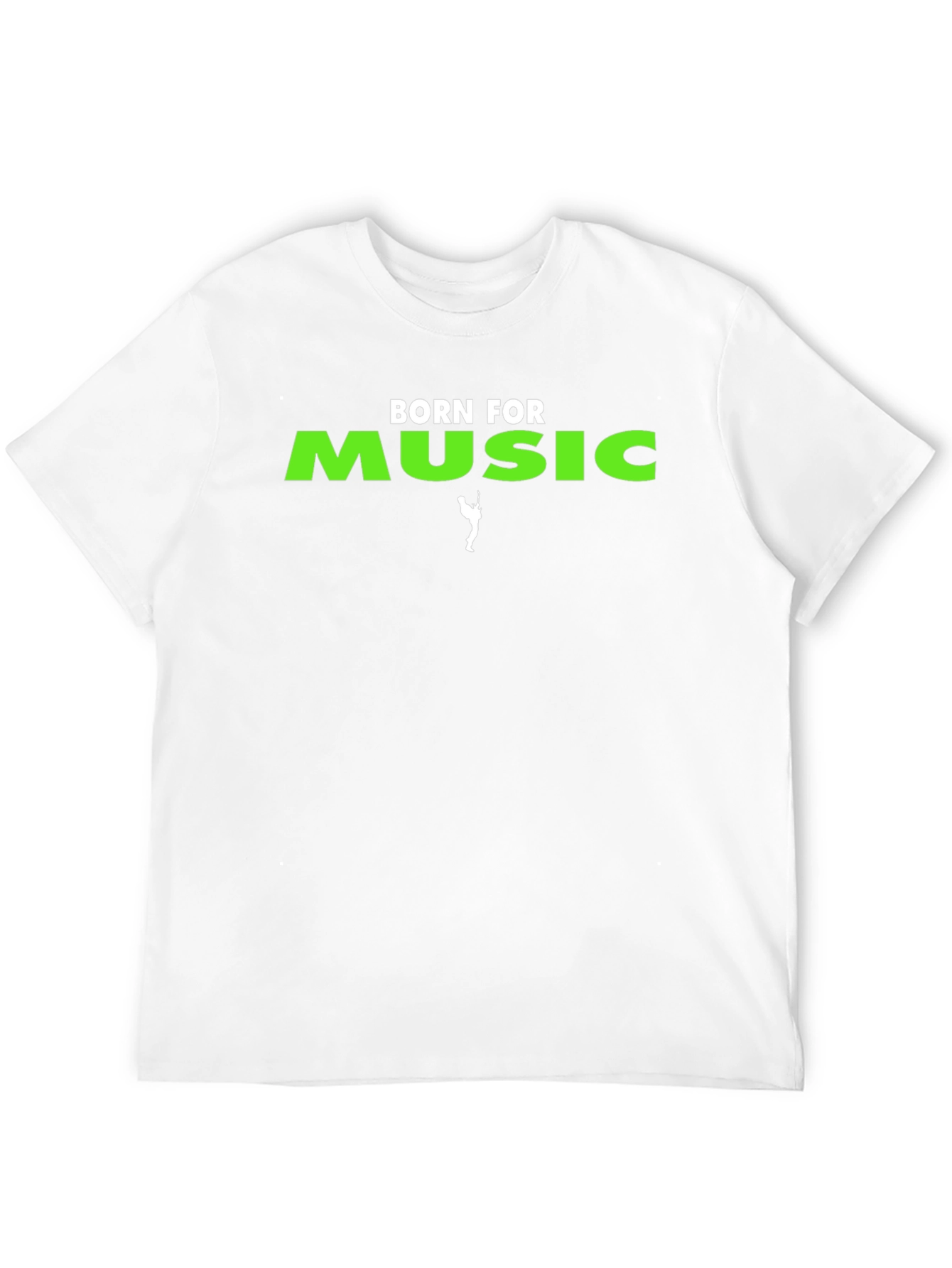Born For Music Black Graphic Tee