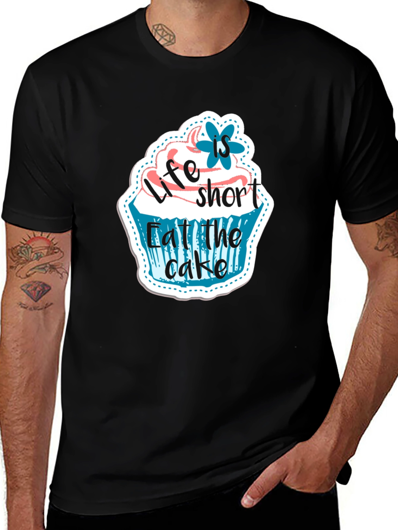 Life is Short Eat the Cake T-Shirt