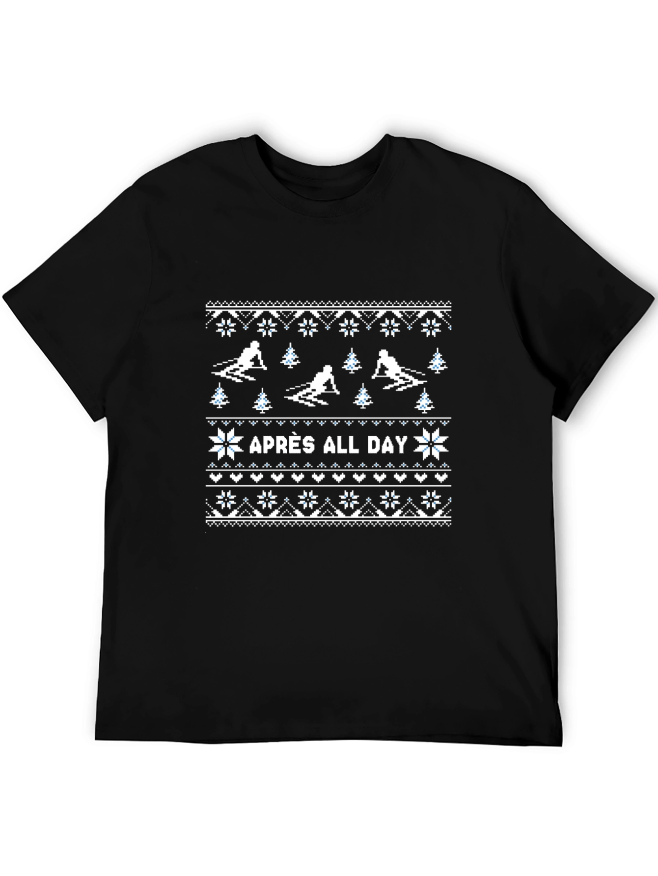 Après All Day Skiing Holiday Graphic Tee