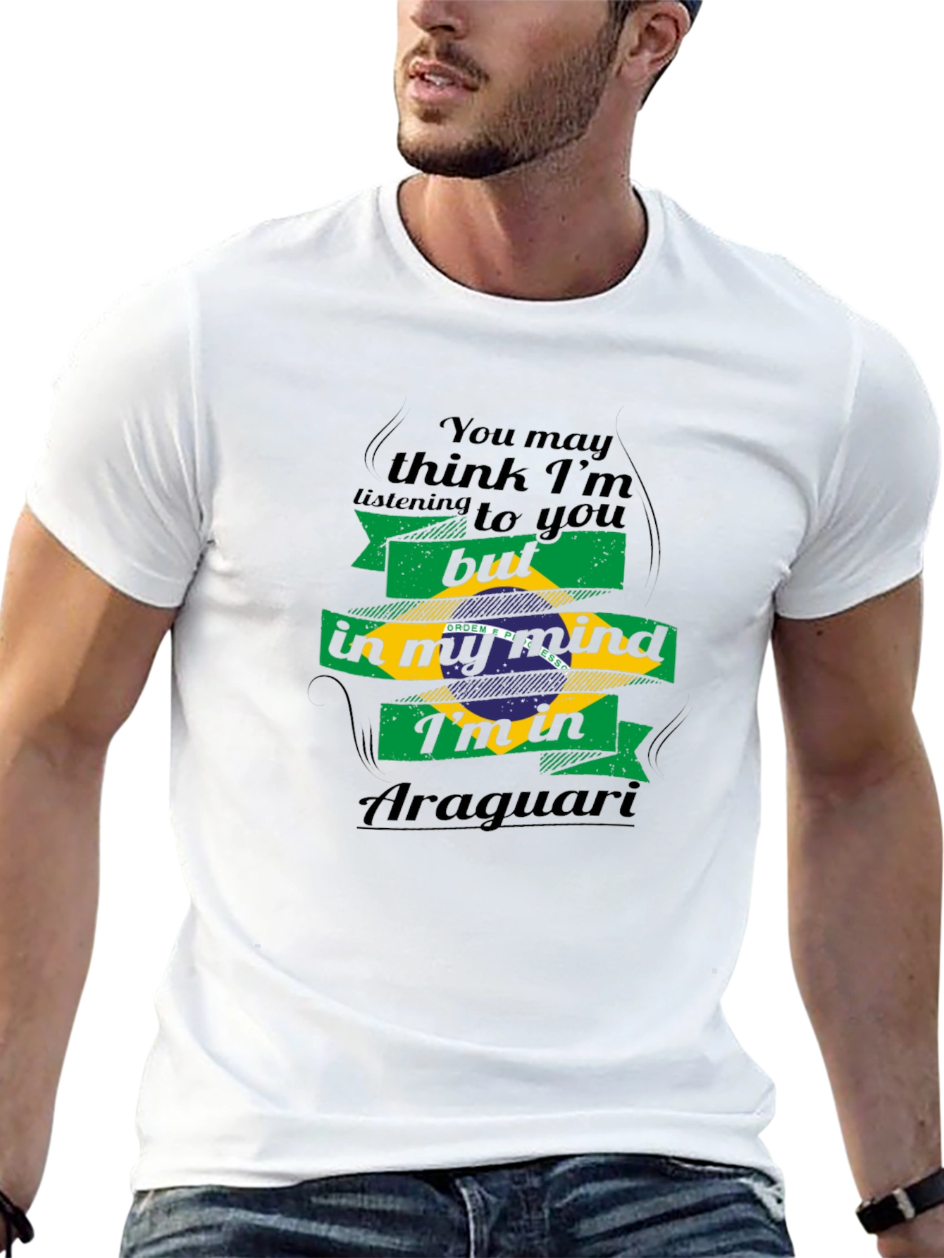 Araguari Brazil Mind T-Shirt - Funny Travel Tee