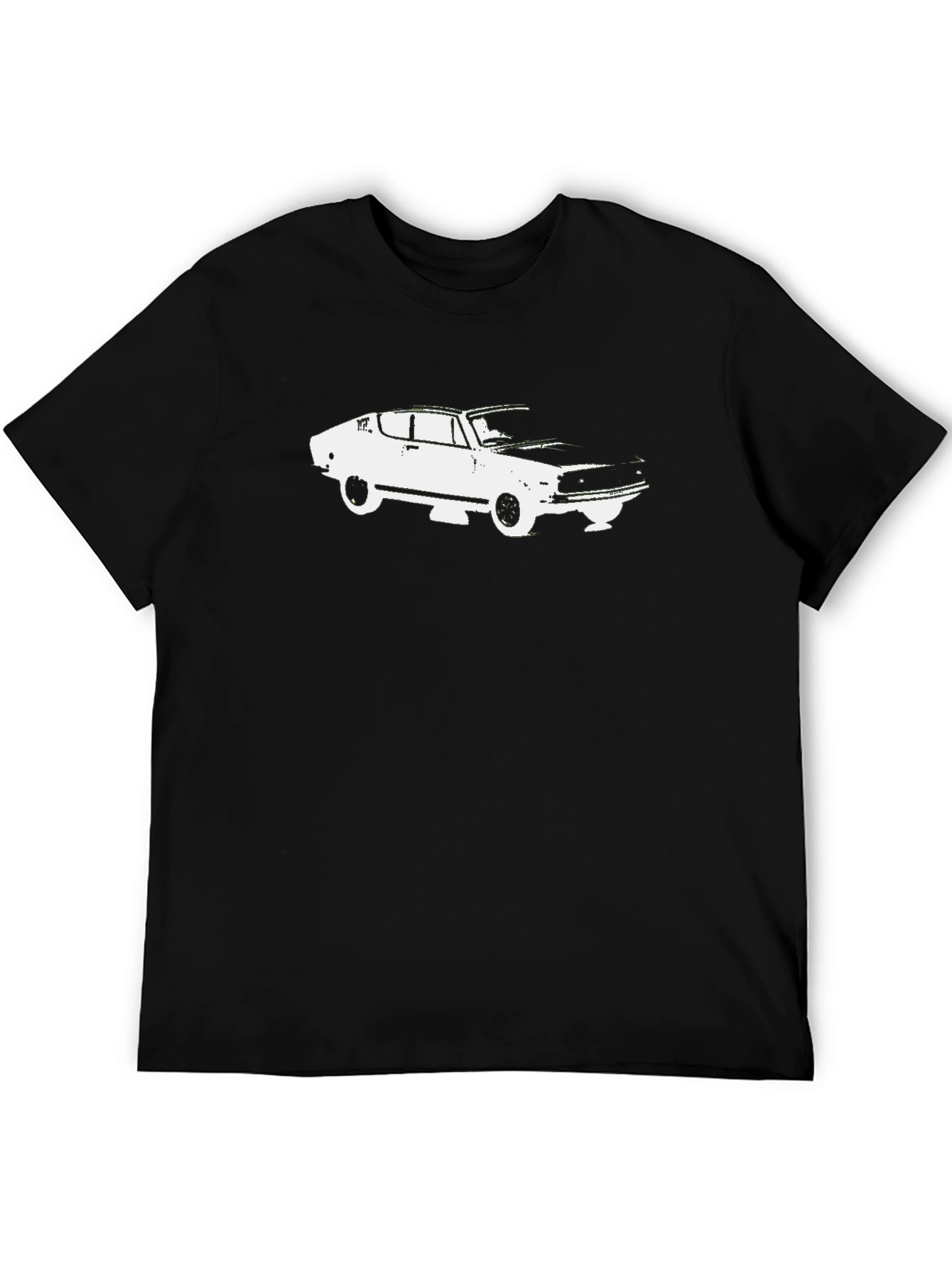 Classic Car Graphic T-Shirt - Retro Style Tee