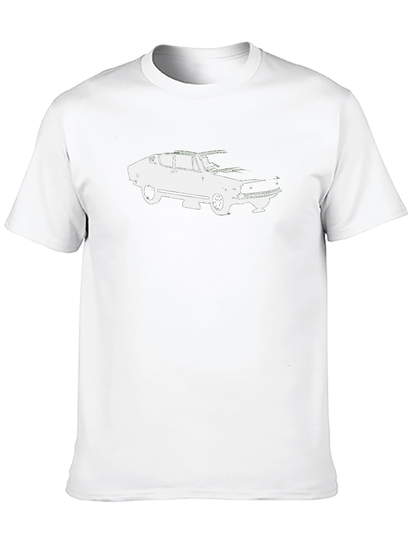 Classic Car Graphic T-Shirt - Retro Style Tee