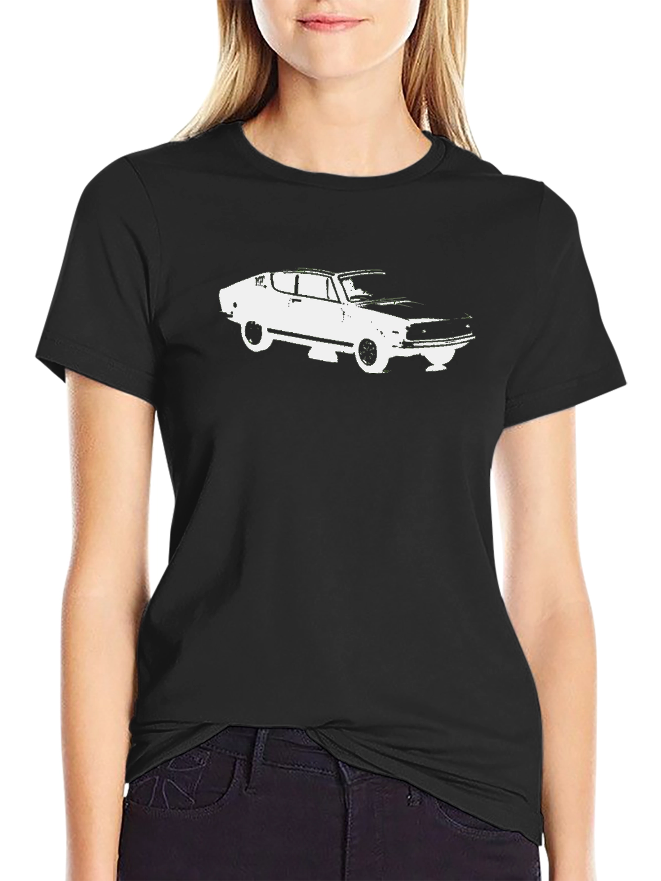 Classic Car Graphic T-Shirt - Retro Style Tee