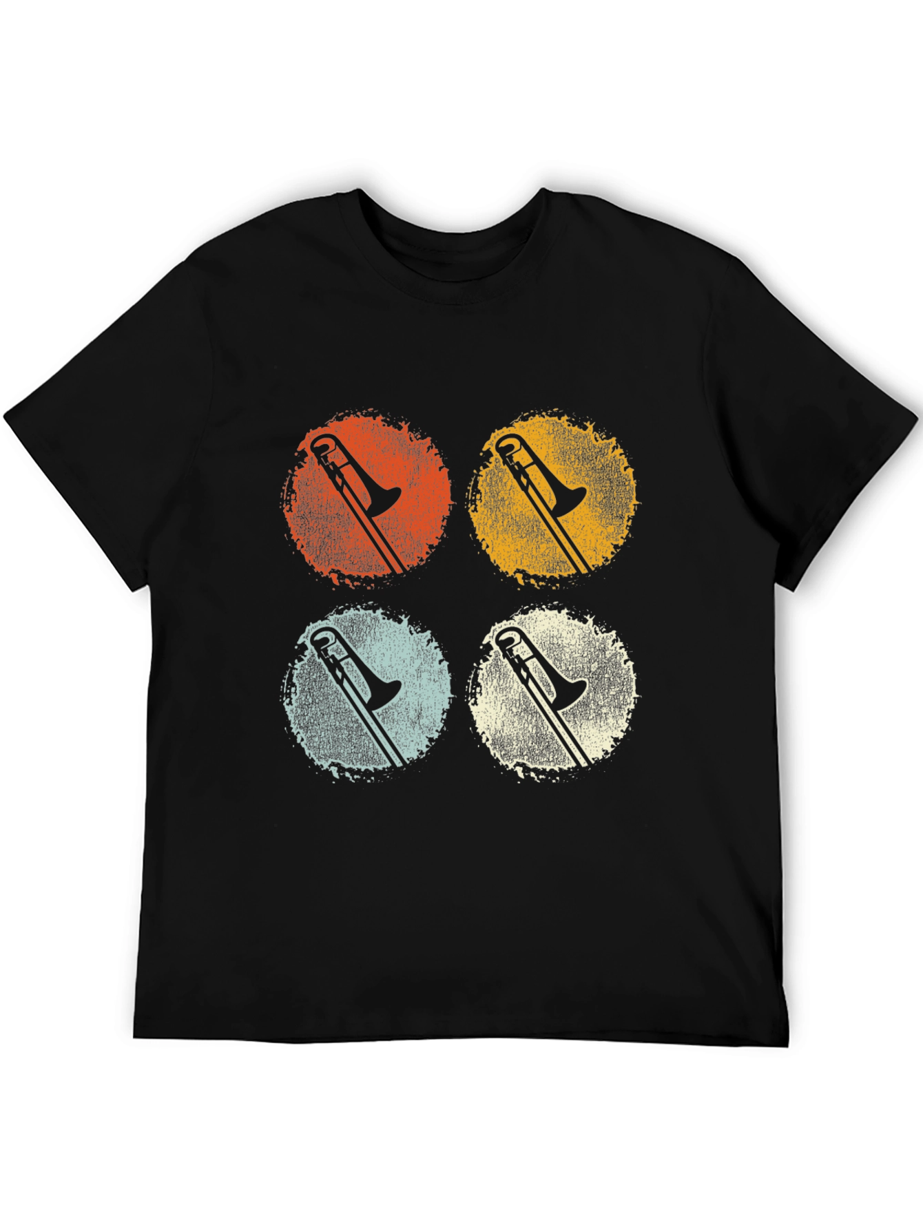 Retro Trombone Music T-Shirt