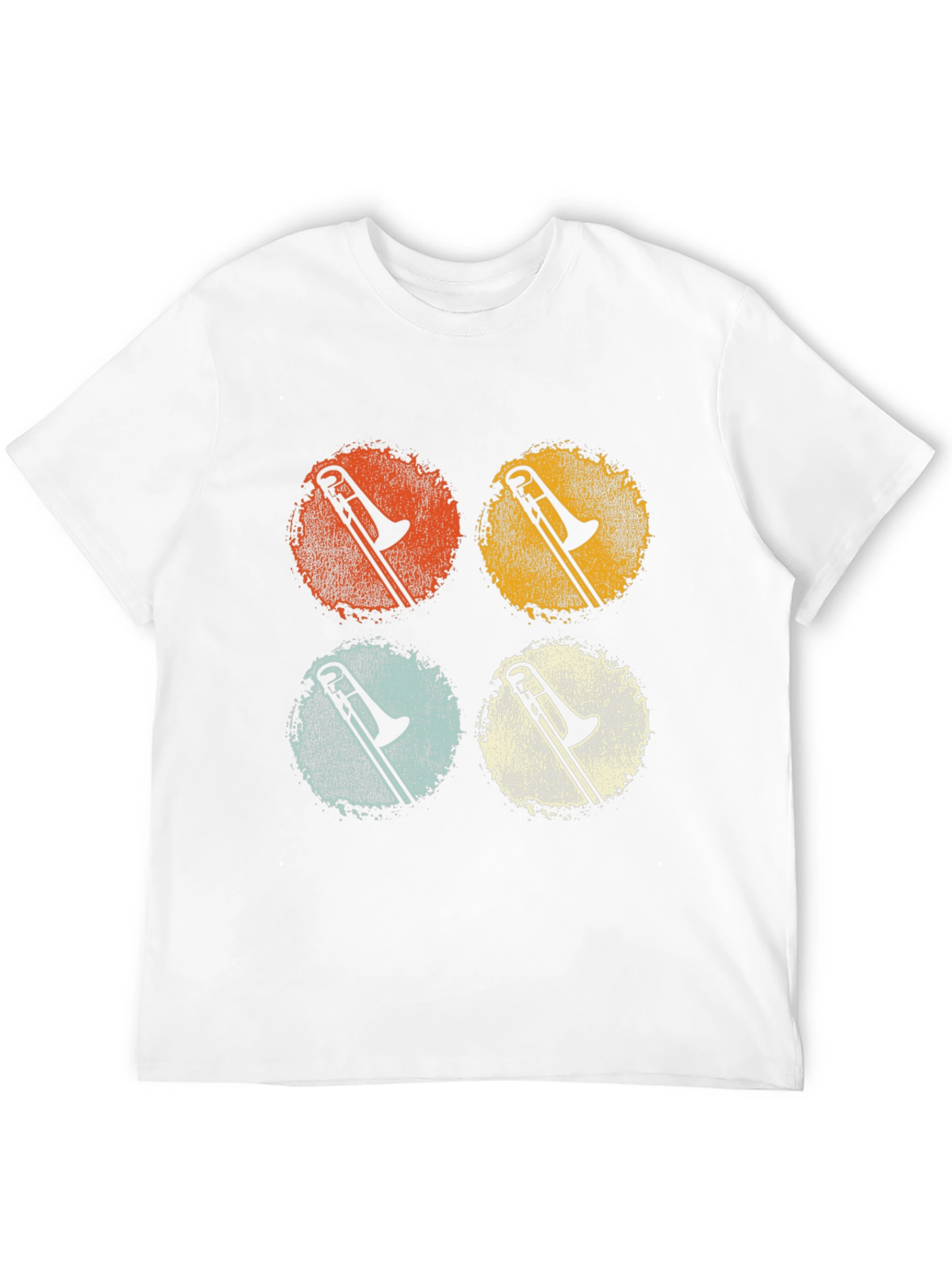 Retro Trombone Music T-Shirt