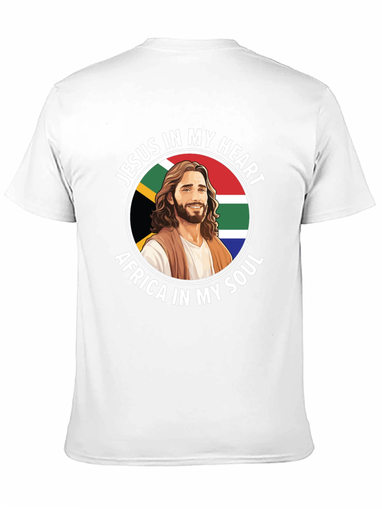 Jesus In My Heart Africa In My Soul T-Shirt
