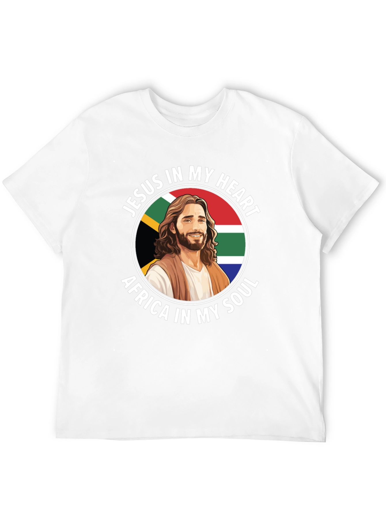 Jesus In My Heart Africa In My Soul T-Shirt
