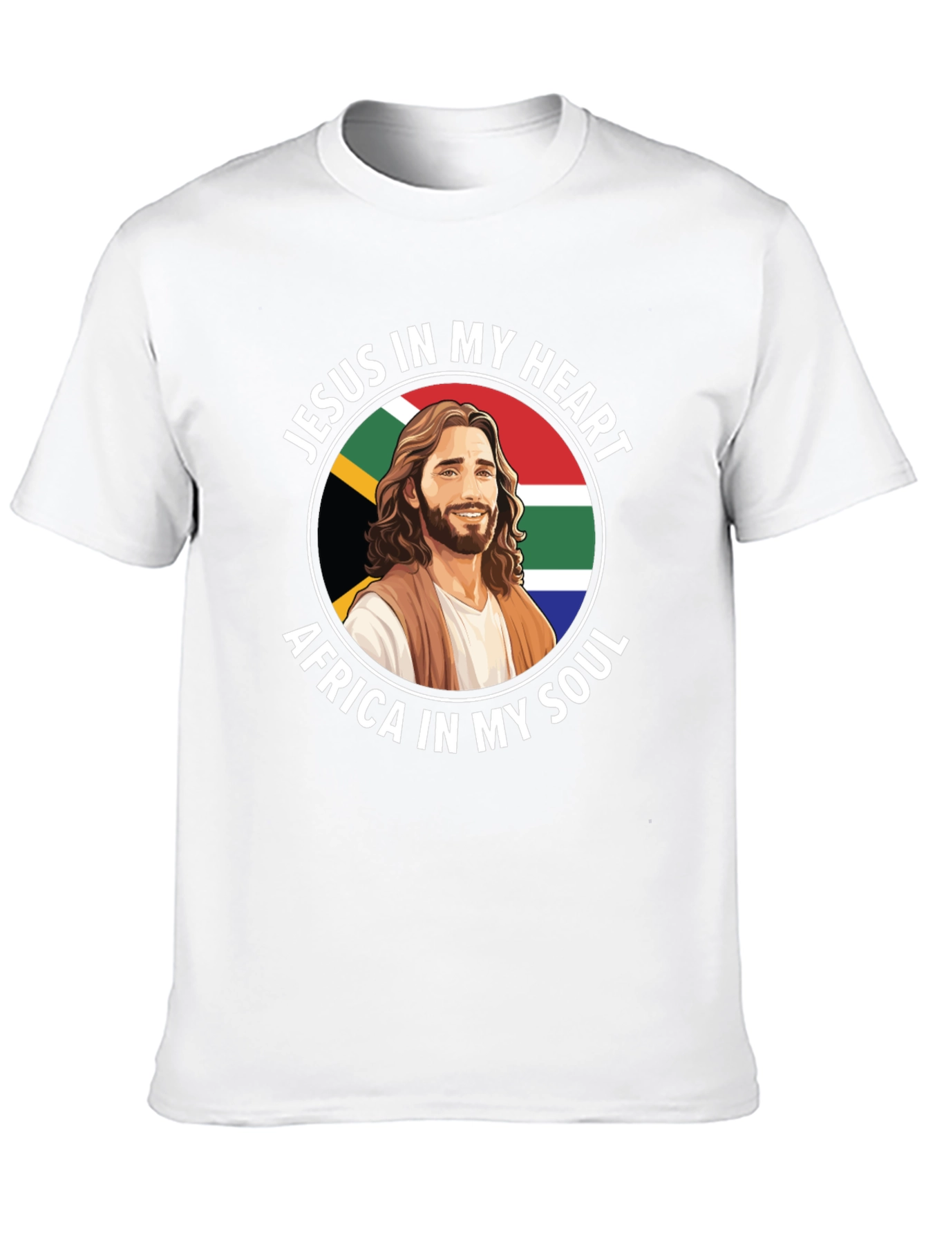 Jesus In My Heart Africa In My Soul T-Shirt