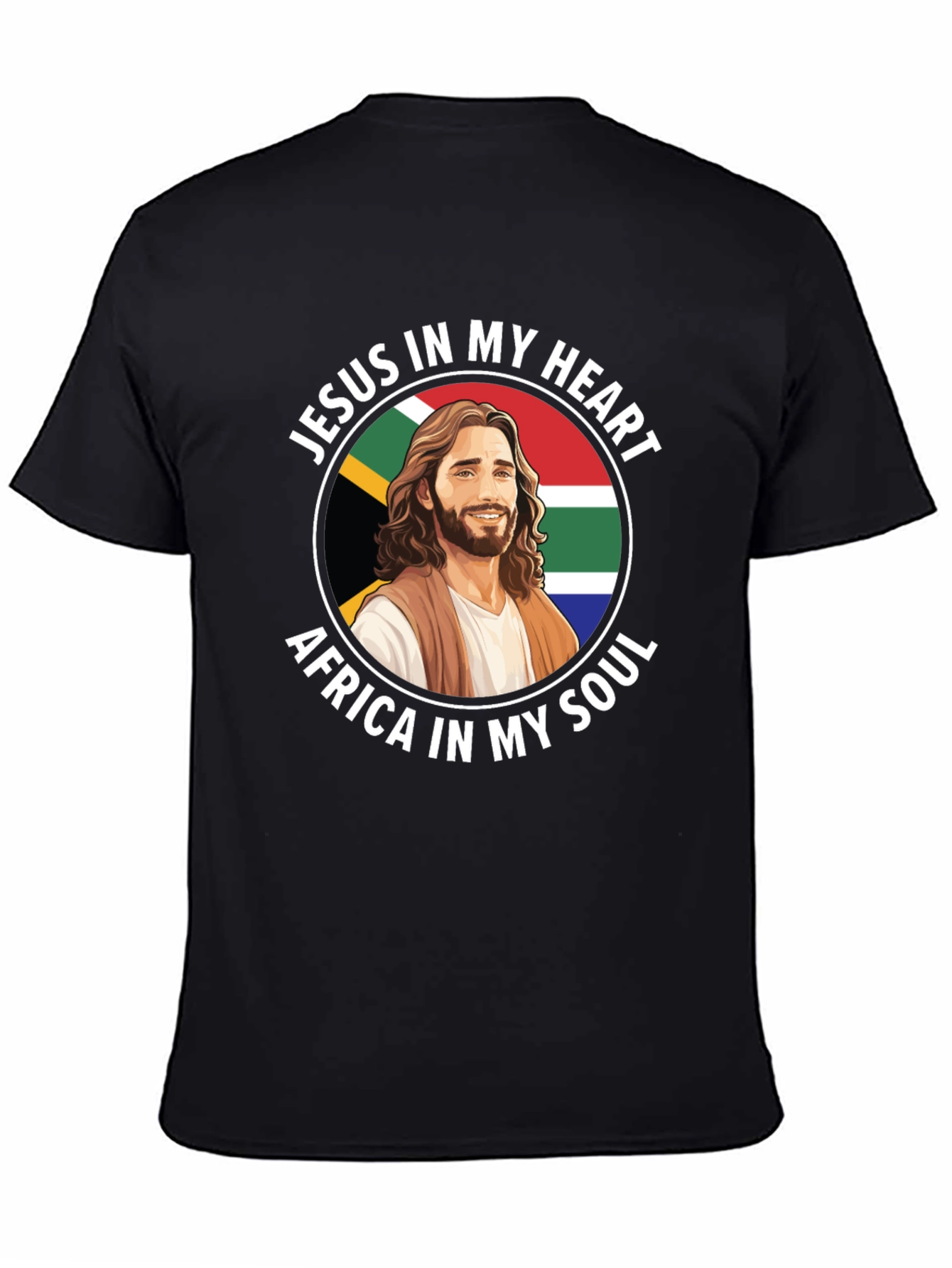 Jesus In My Heart Africa In My Soul T-Shirt